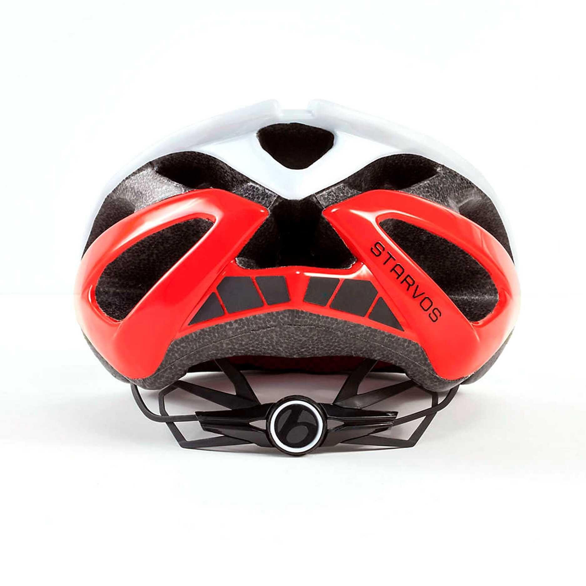 Casco Ciclismo Ruta Hombre Bontrager Starvos CPSC Blanco M-4