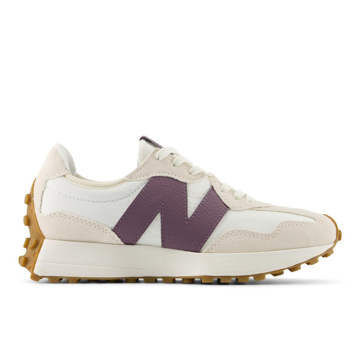 Zapatillas Urbanas Mujer New Balance 327 Blance/Beige-0