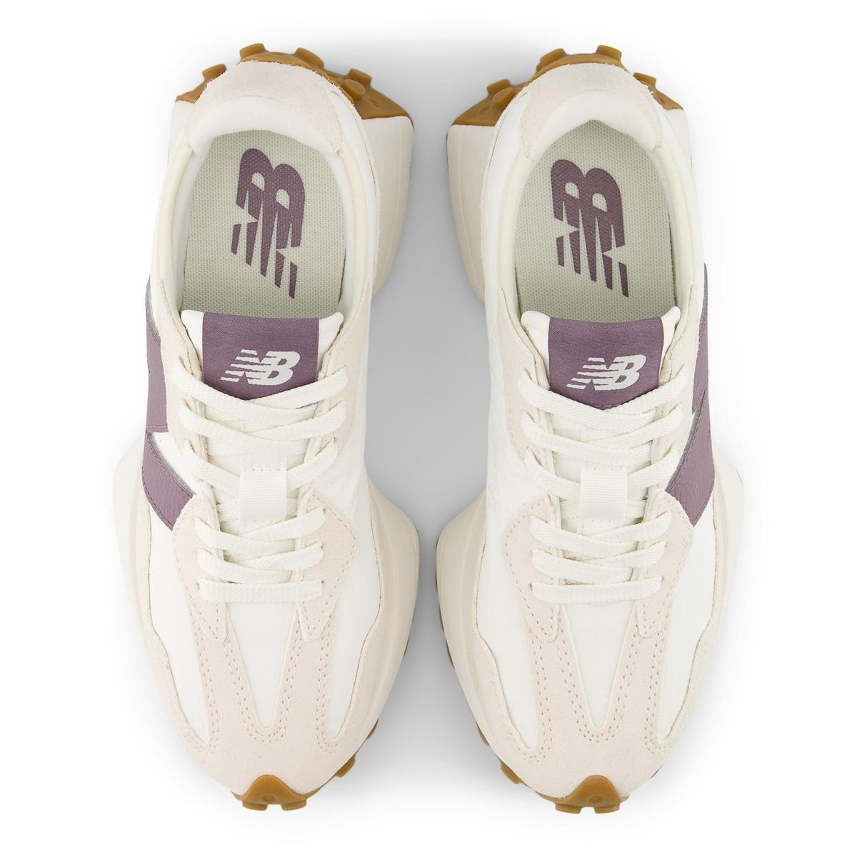 Zapatillas Urbanas Mujer New Balance 327 Blance/Beige-2