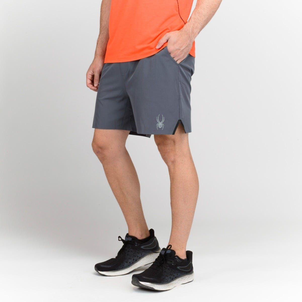Short Hombre Spyder Sport Trainer Gris-0