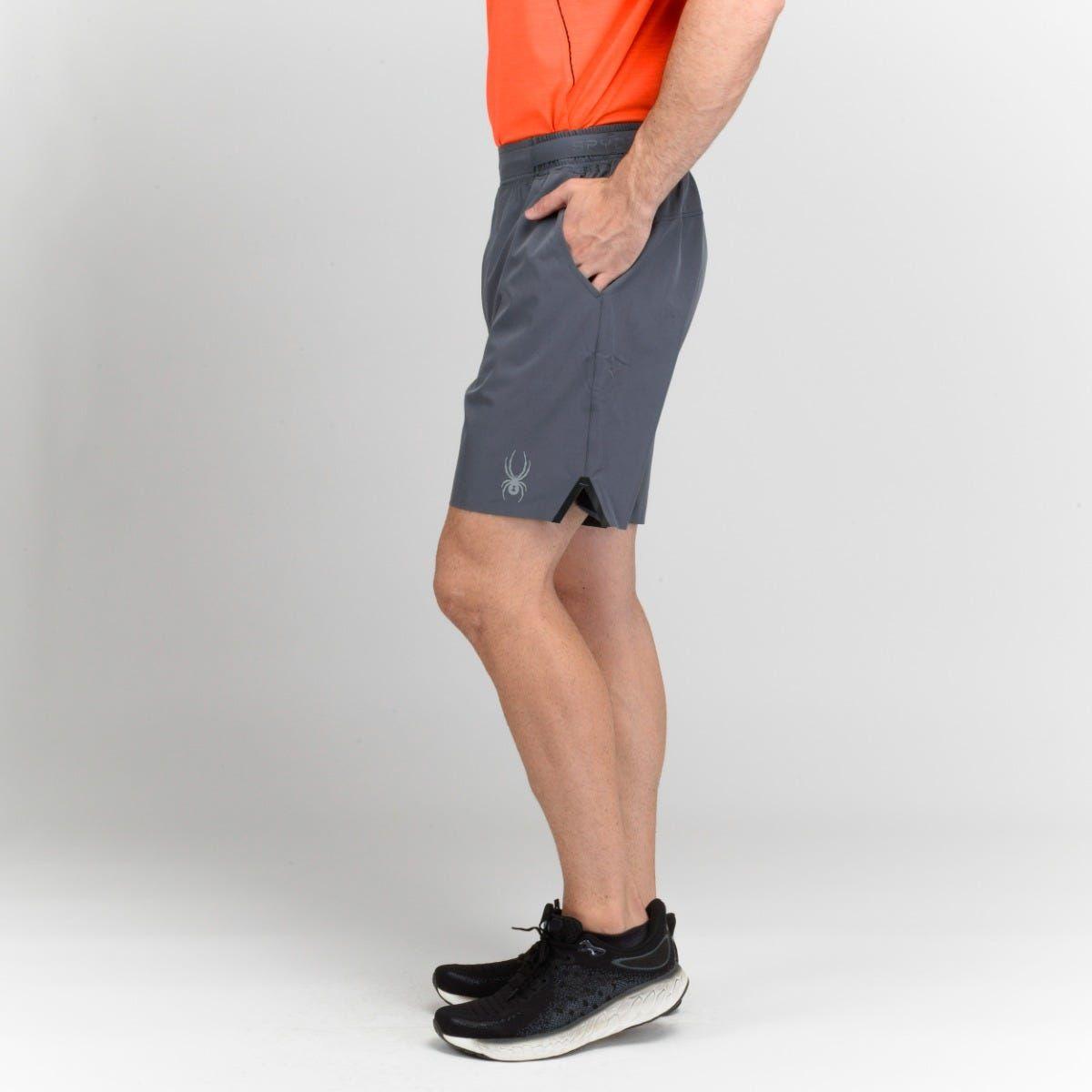 Short Hombre Spyder Sport Trainer Gris-1