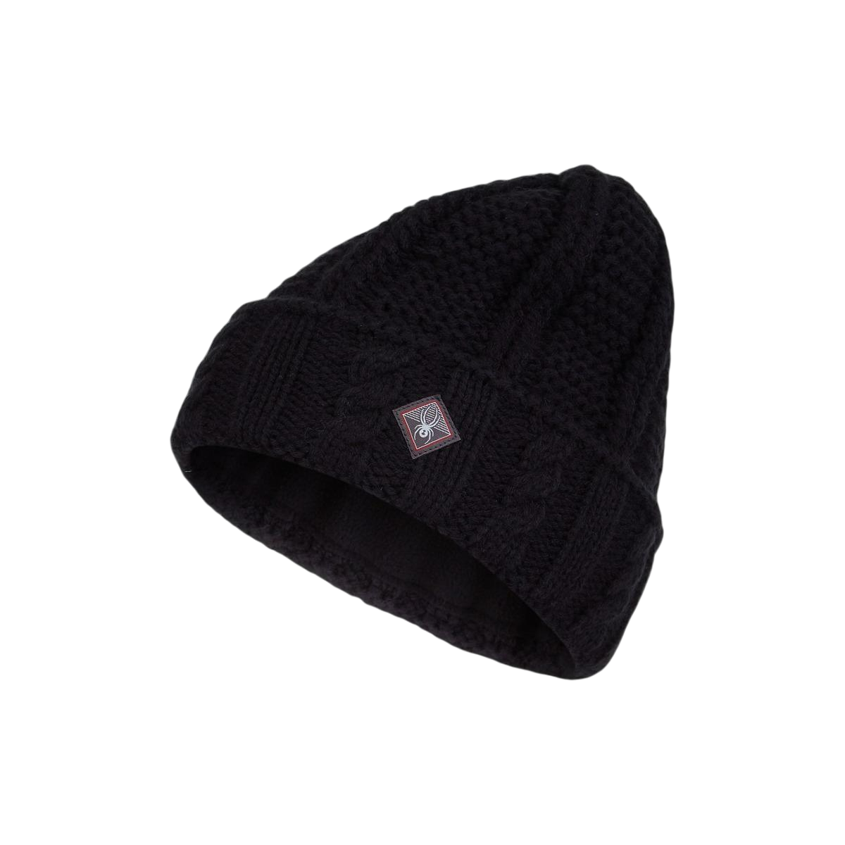 Gorro Outdoor Mujer Spyder Cable Knit Negro-2