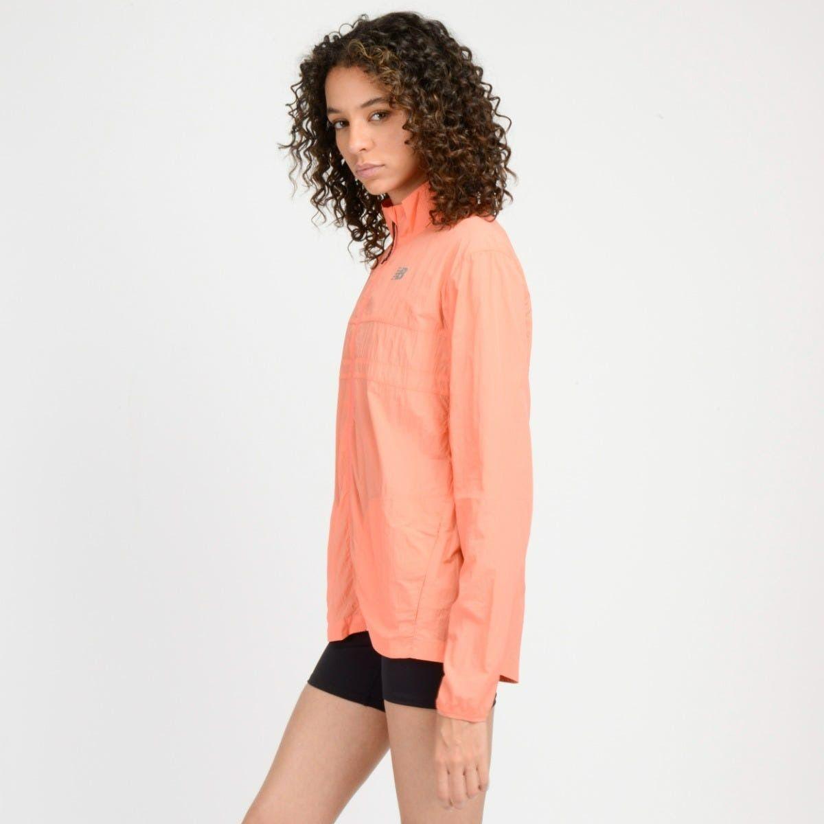 Cortaviento Running Mujer New Balance Rojo WJ23236RD-2