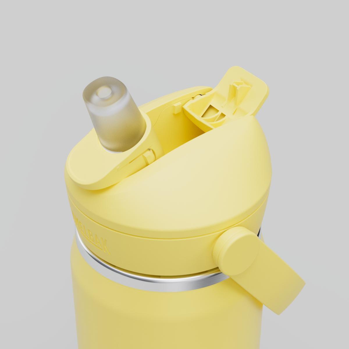 Botella Camelbak Straw 600 ml Acero Inoxidable Amarilla-3