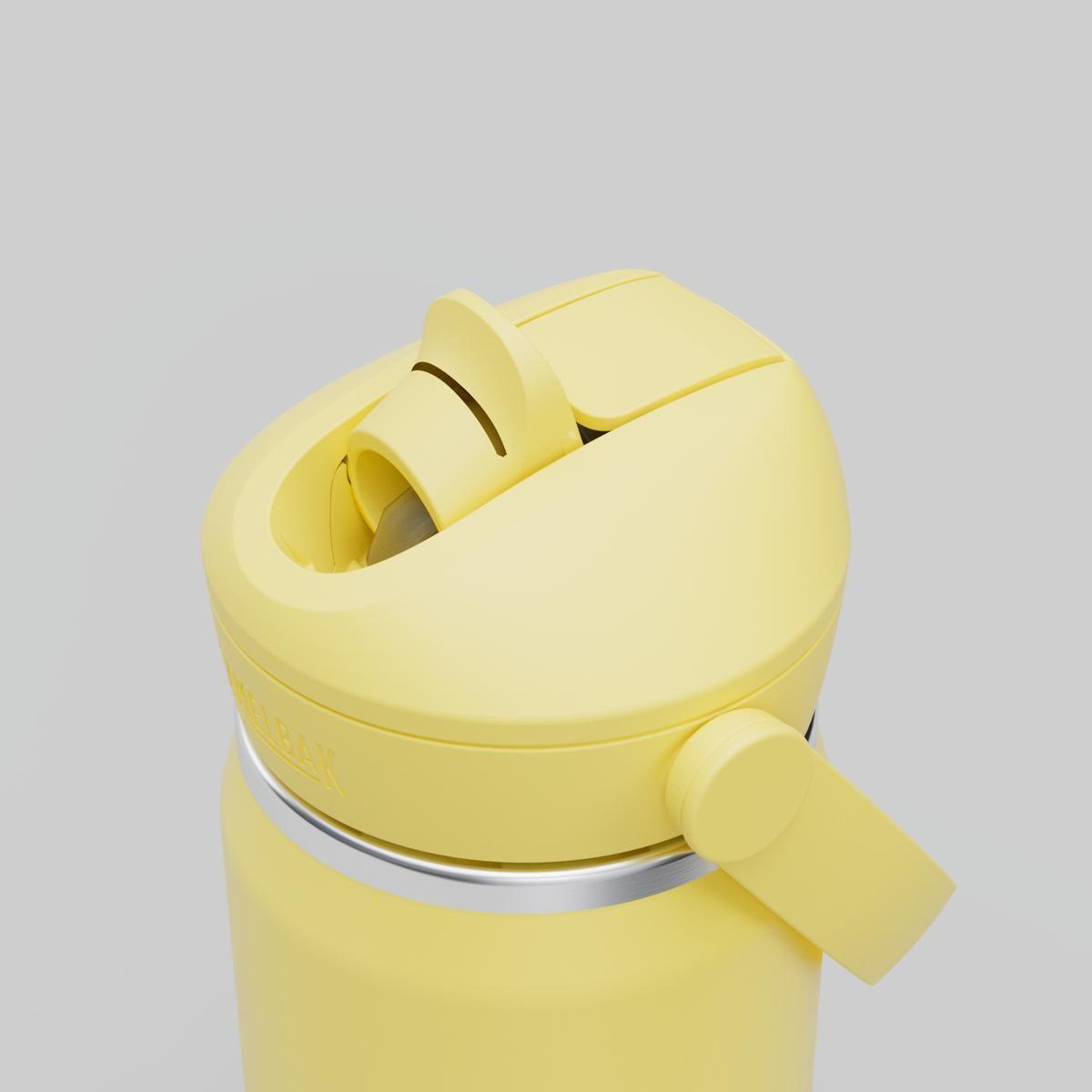 Botella Camelbak Straw 600 ml Acero Inoxidable Amarilla-4