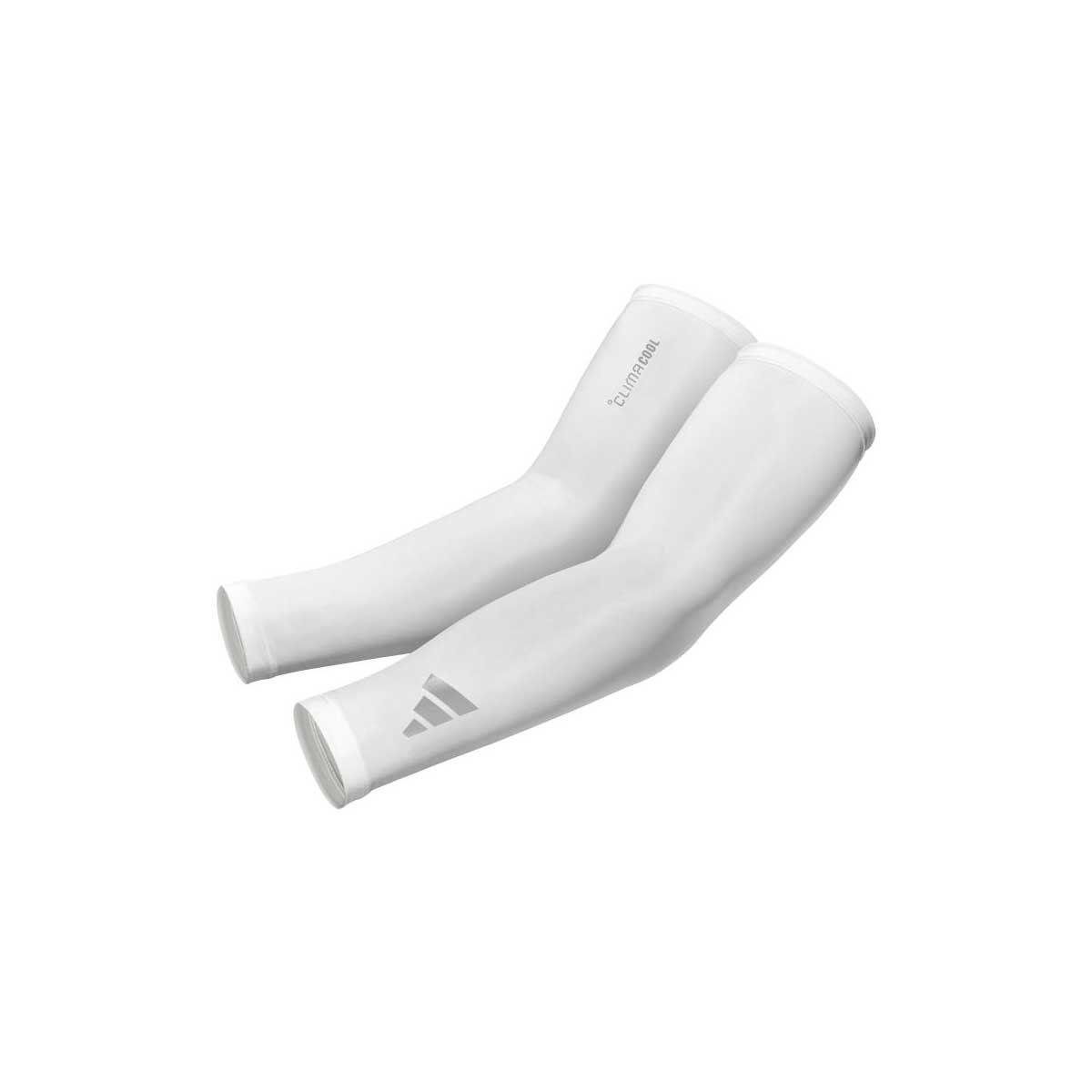 Mangas de Compresión Fitness Adidas Climacool Blanca-0