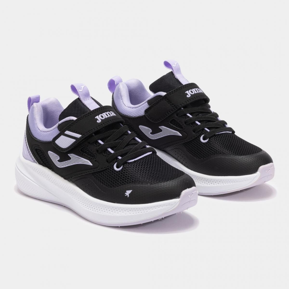 Zapatillas Running Niña Joma Ferro Jr Negra-1
