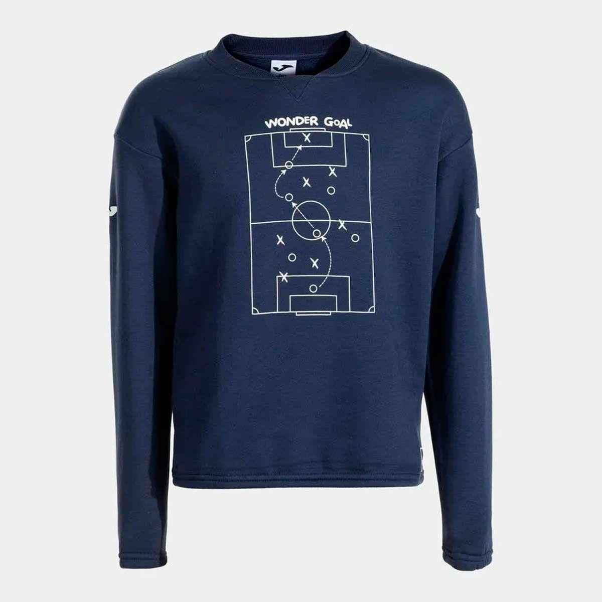 Poleron Niños Joma Camp Sweatshirt Azul-0