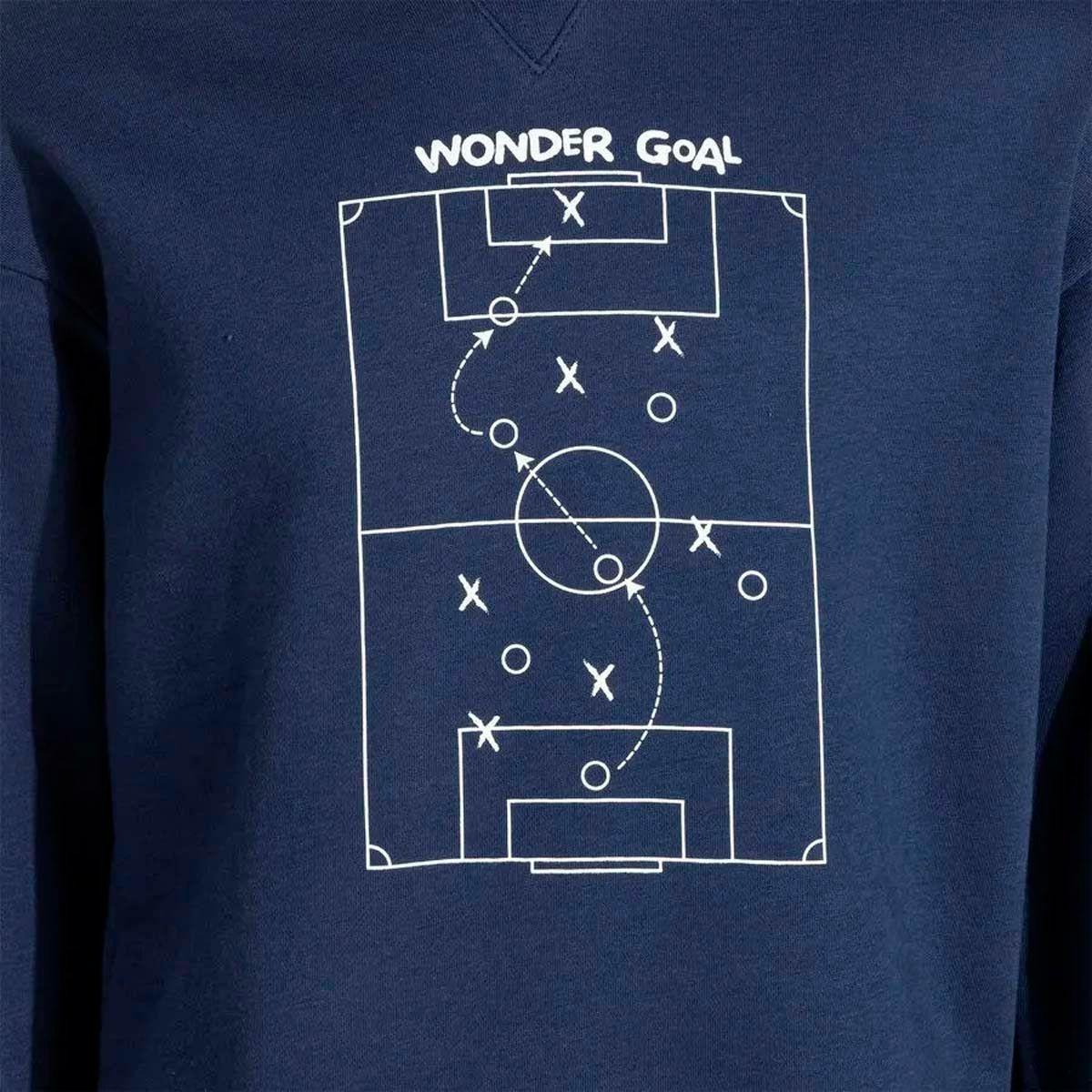 Poleron Niños Joma Camp Sweatshirt Azul-2