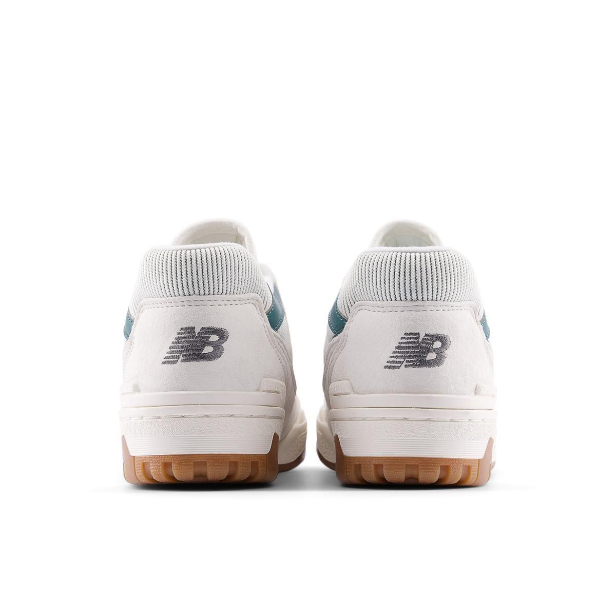 Zapatillas Urbanas Mujer New Balance 550 Blanca/Café-4