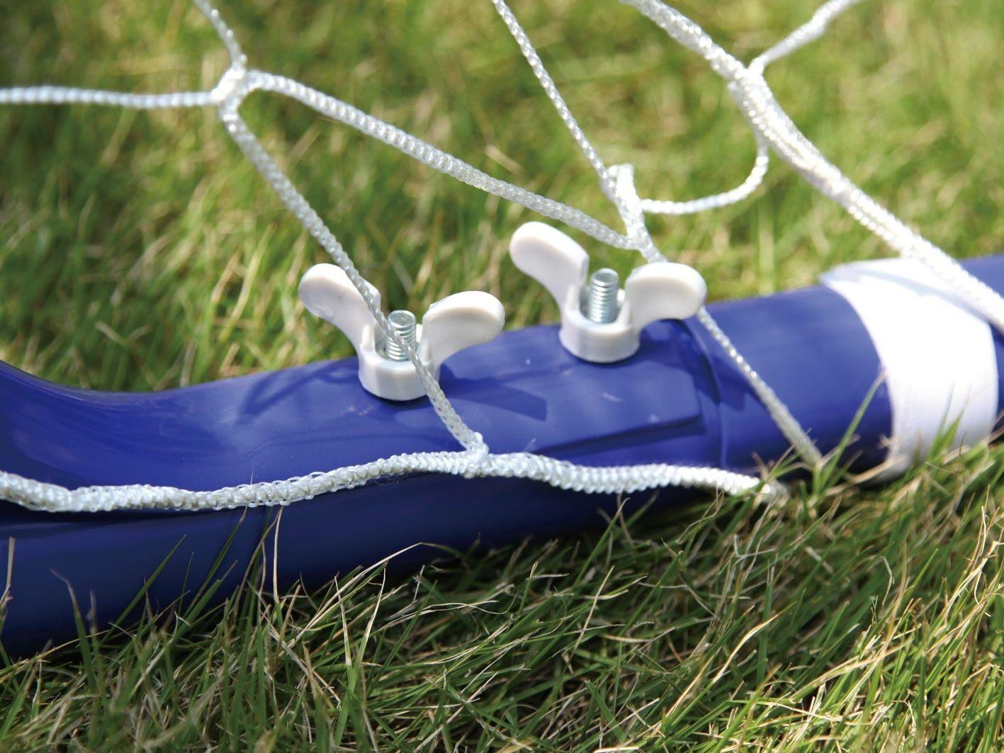 Arco de Fútbol Spoga Classic Soccer Goal Grande Azul-3