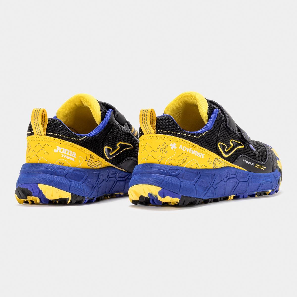 Zapatillas Trail Running Niño Joma Adventure 25 Negra-3