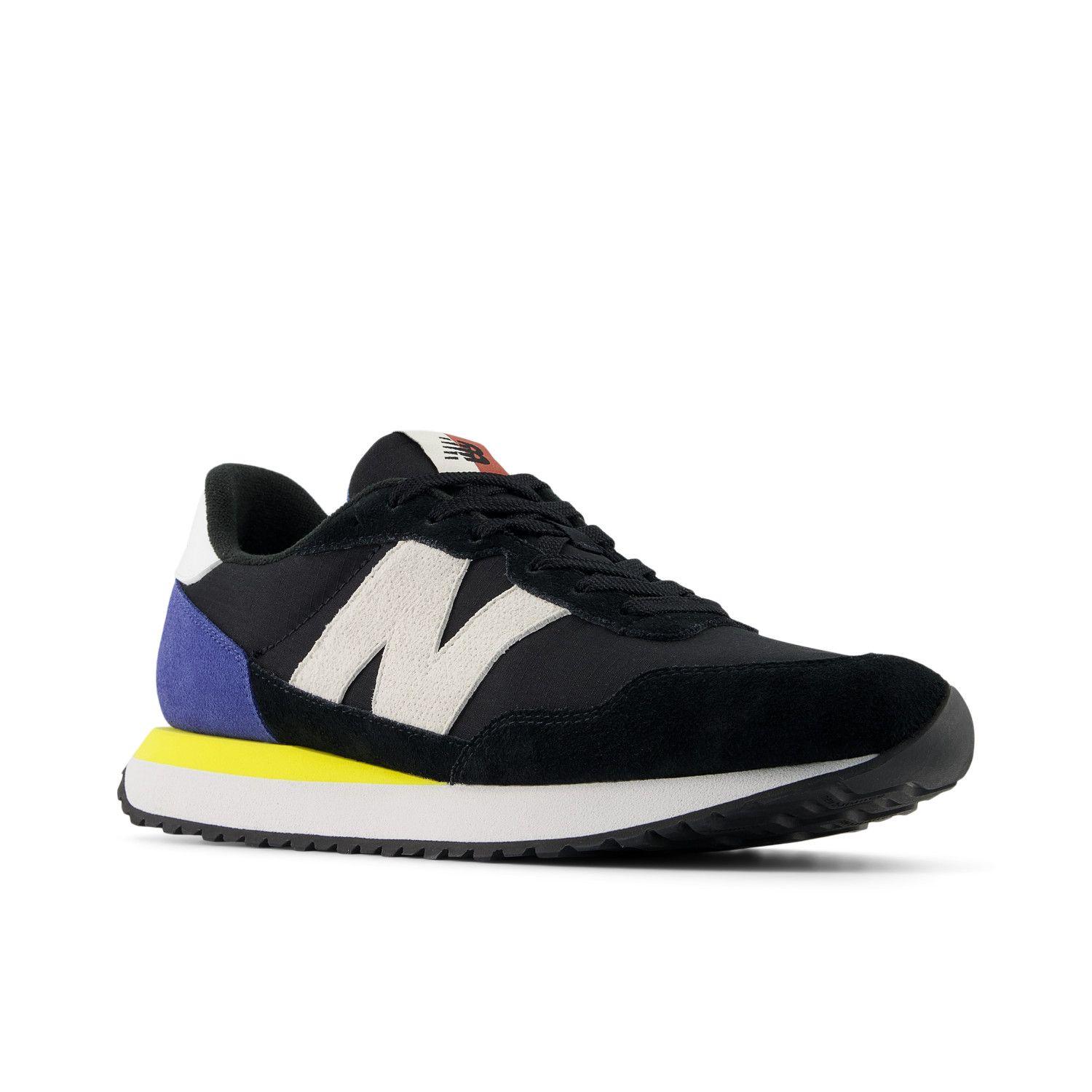 Zapatillas Urbanas Hombre New Balance 237 Negra/Azul-2