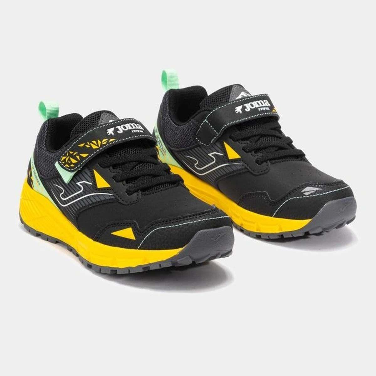 Zapatillas Trail Running Niños Joma Tundra Jr 25 Negra-1