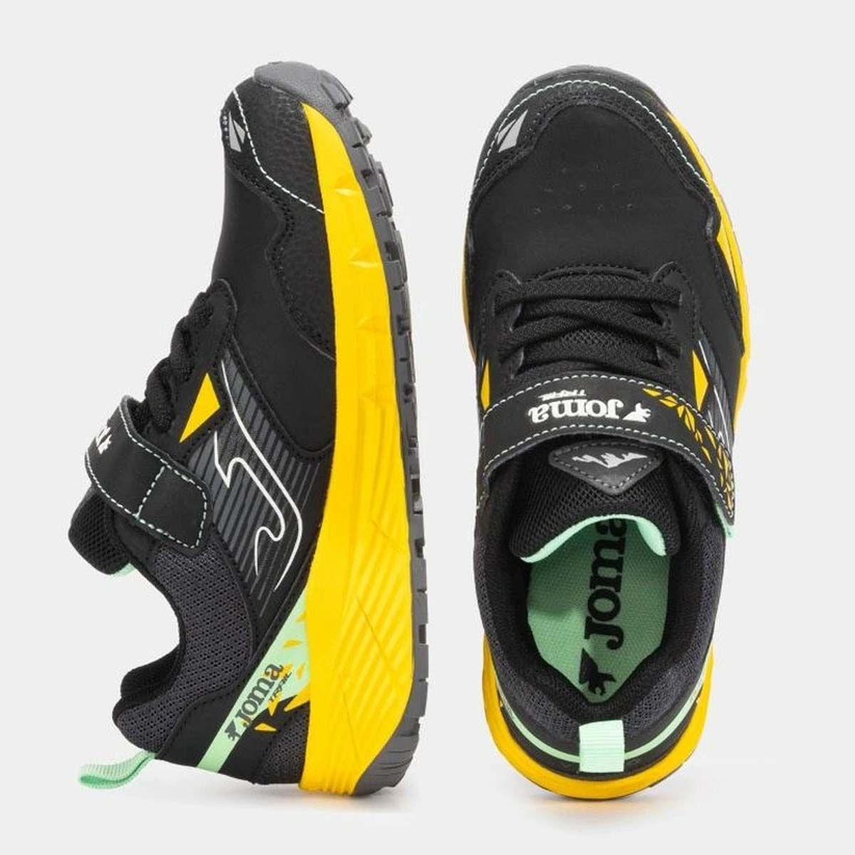 Zapatillas Trail Running Niños Joma Tundra Jr 25 Negra-3