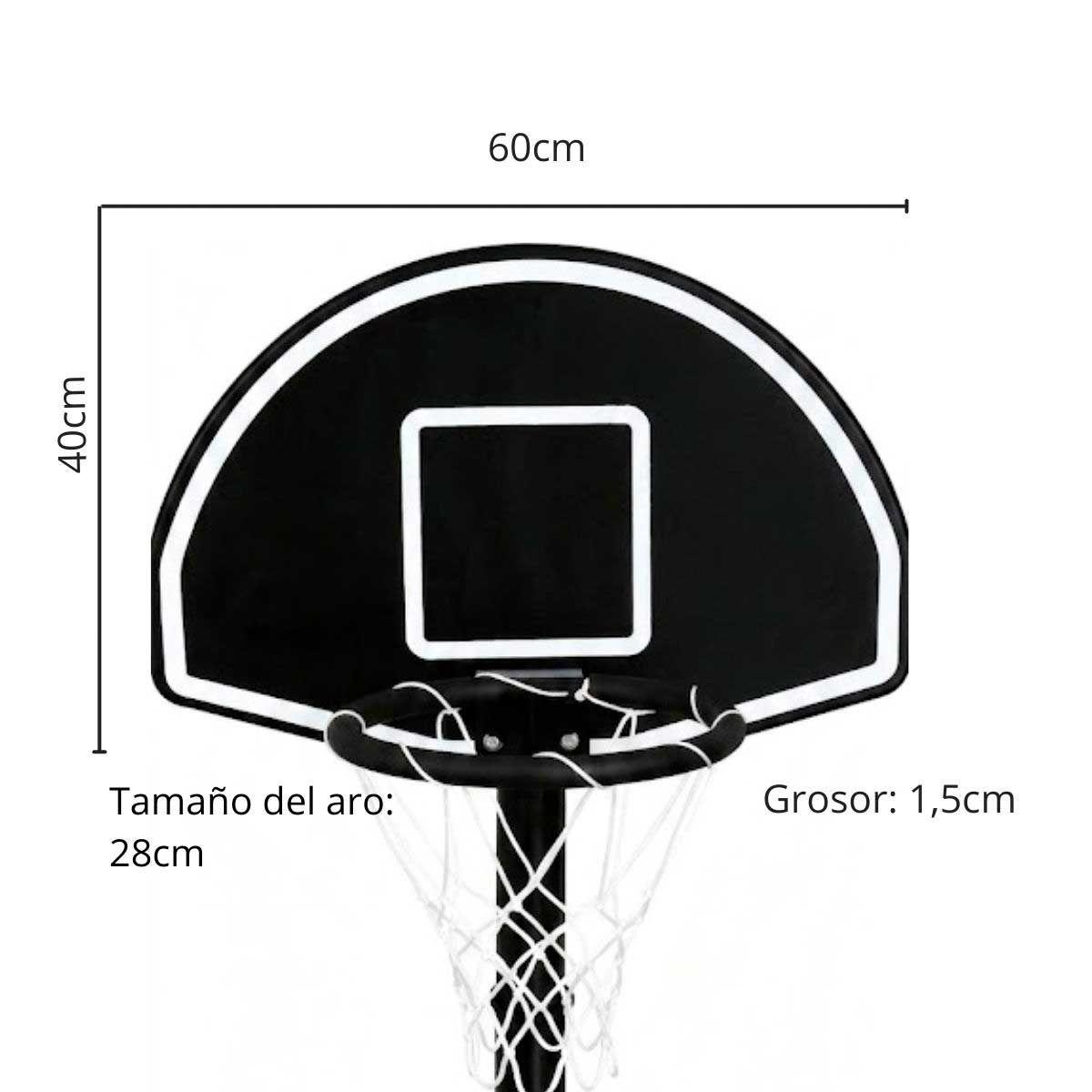 Aro Básquetbol Fijo Spoga Kids Hoop Aro 28cm-3