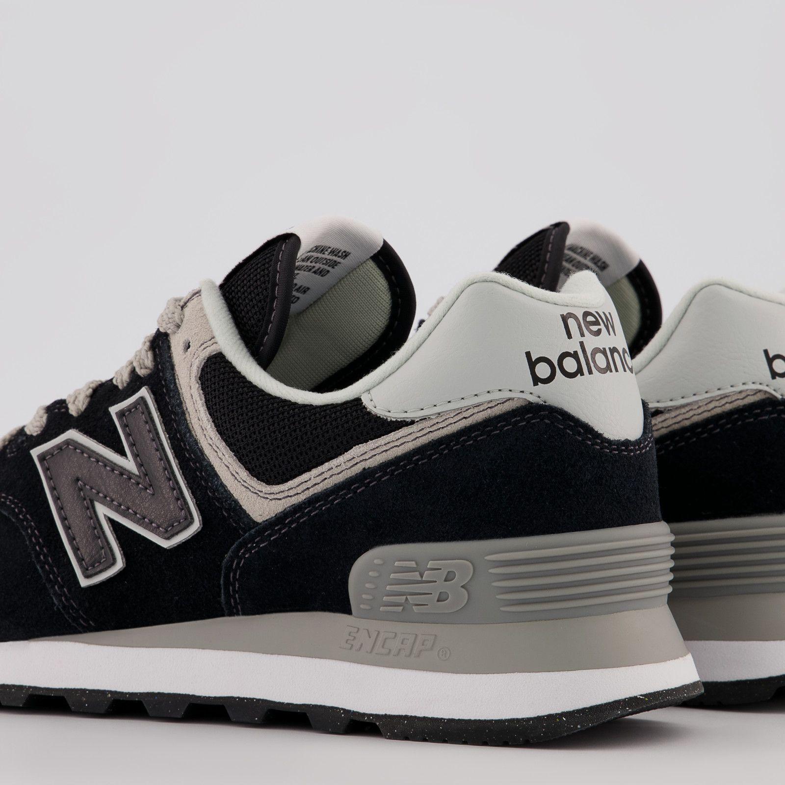Zapatillas Urbanas Mujer New Balance WL574EVB Negro-8