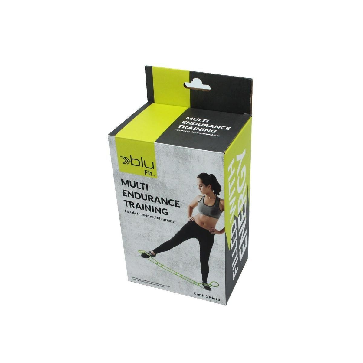 Banda Elástica Fitness Blu Fit Multi Training Verde-2