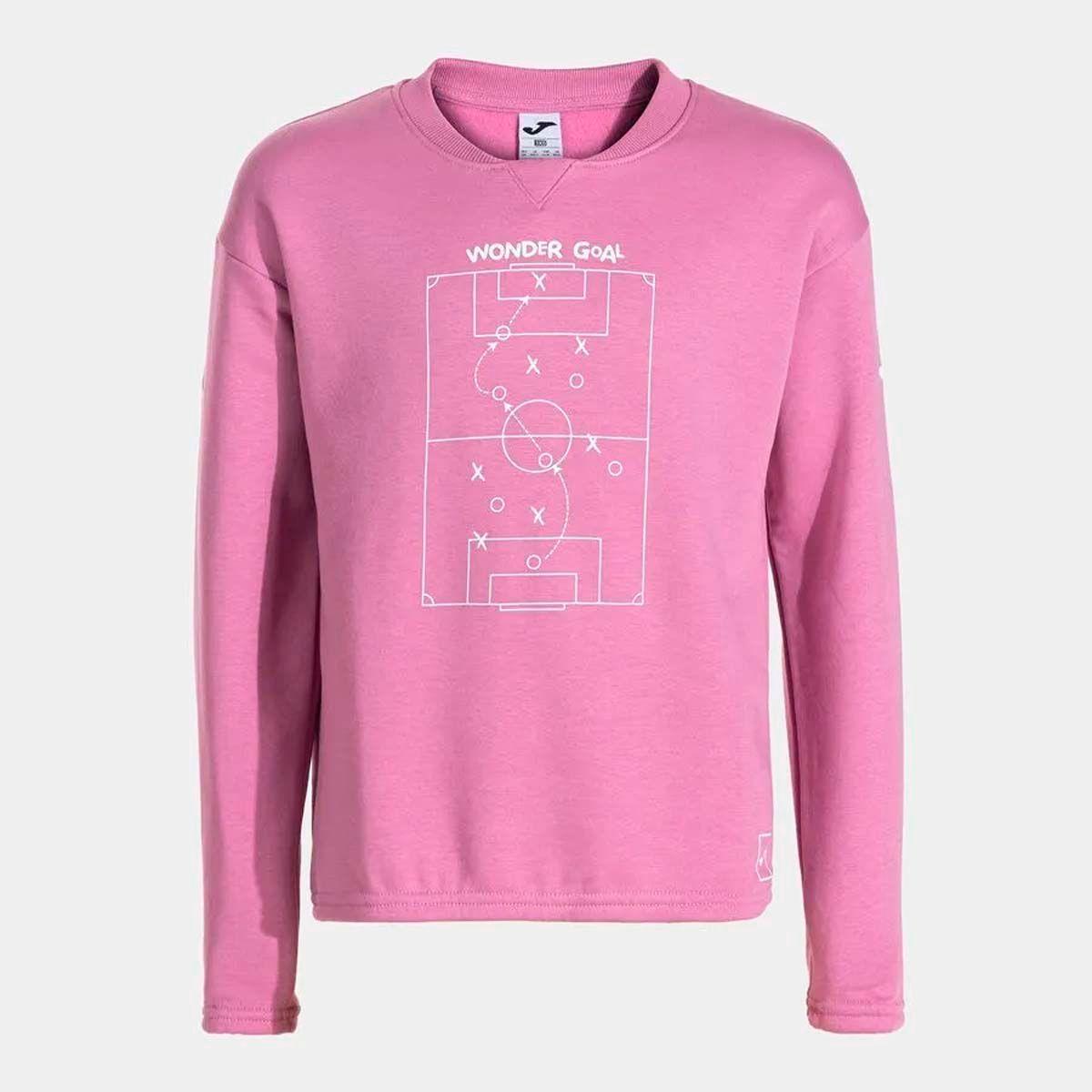 Poleron Niños Joma Camp Sweatshirt Rosado-0