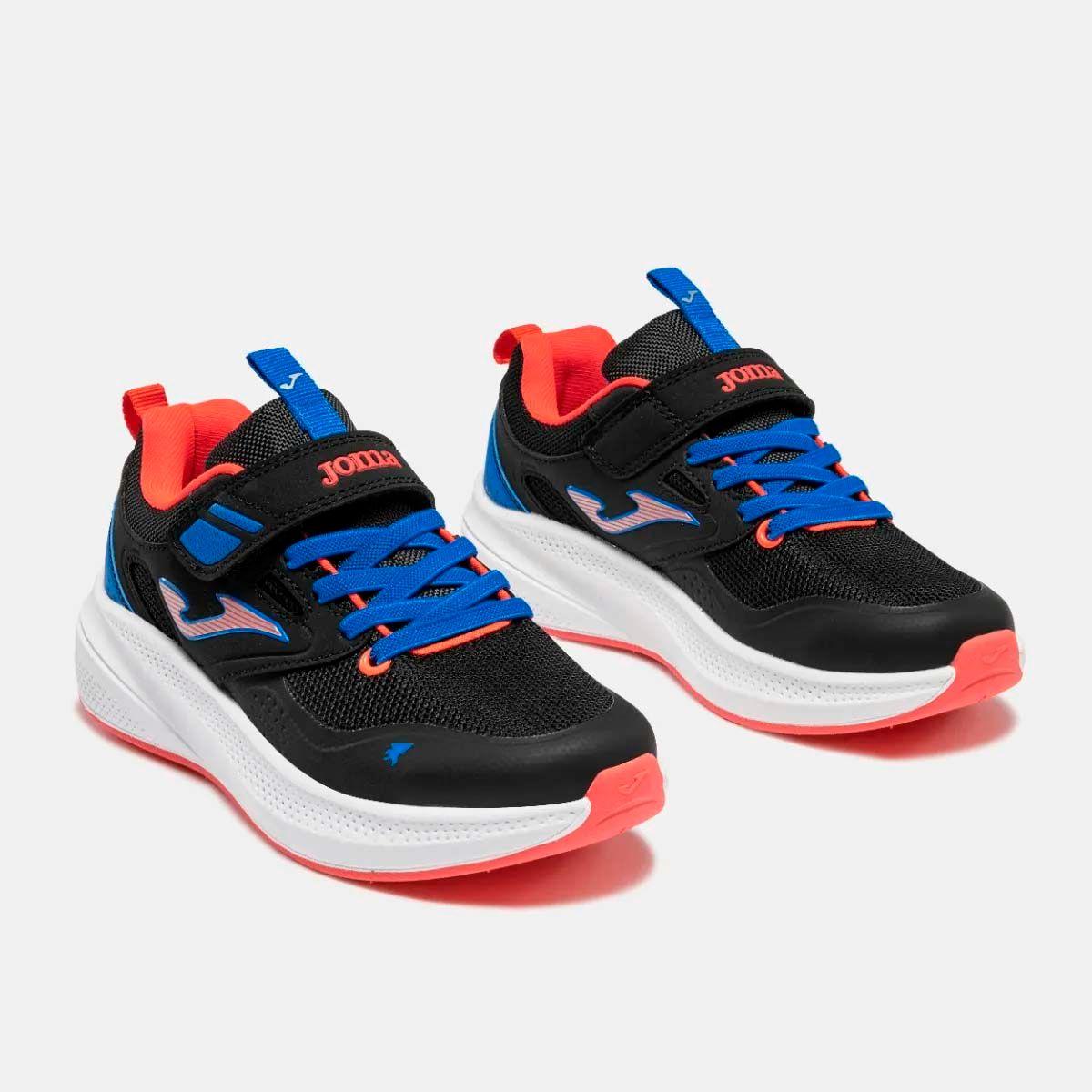 Zapatillas Running Niños Joma Ferro Jr 26 Negra-1