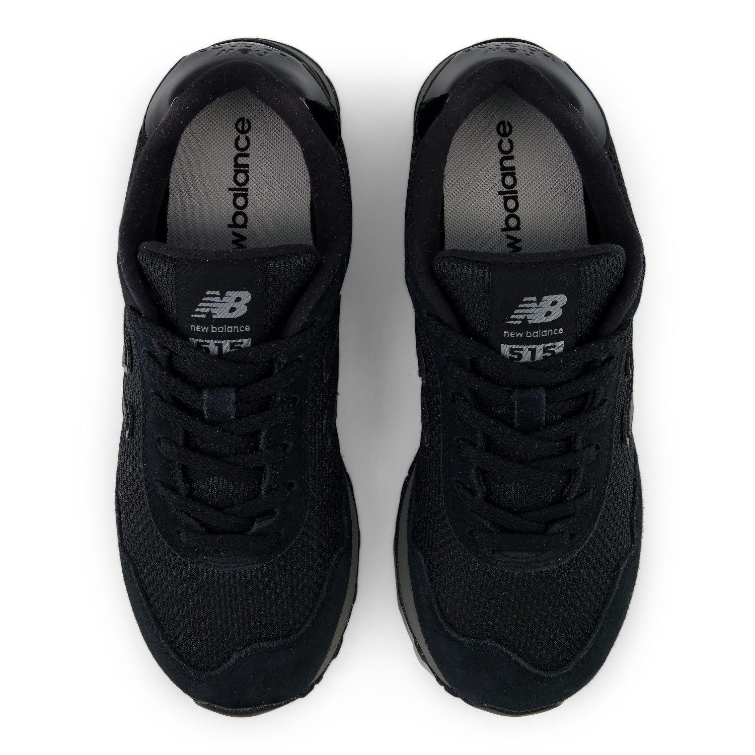 Zapatillas Urbanas Mujer New Balance 515 Triple Negra-2