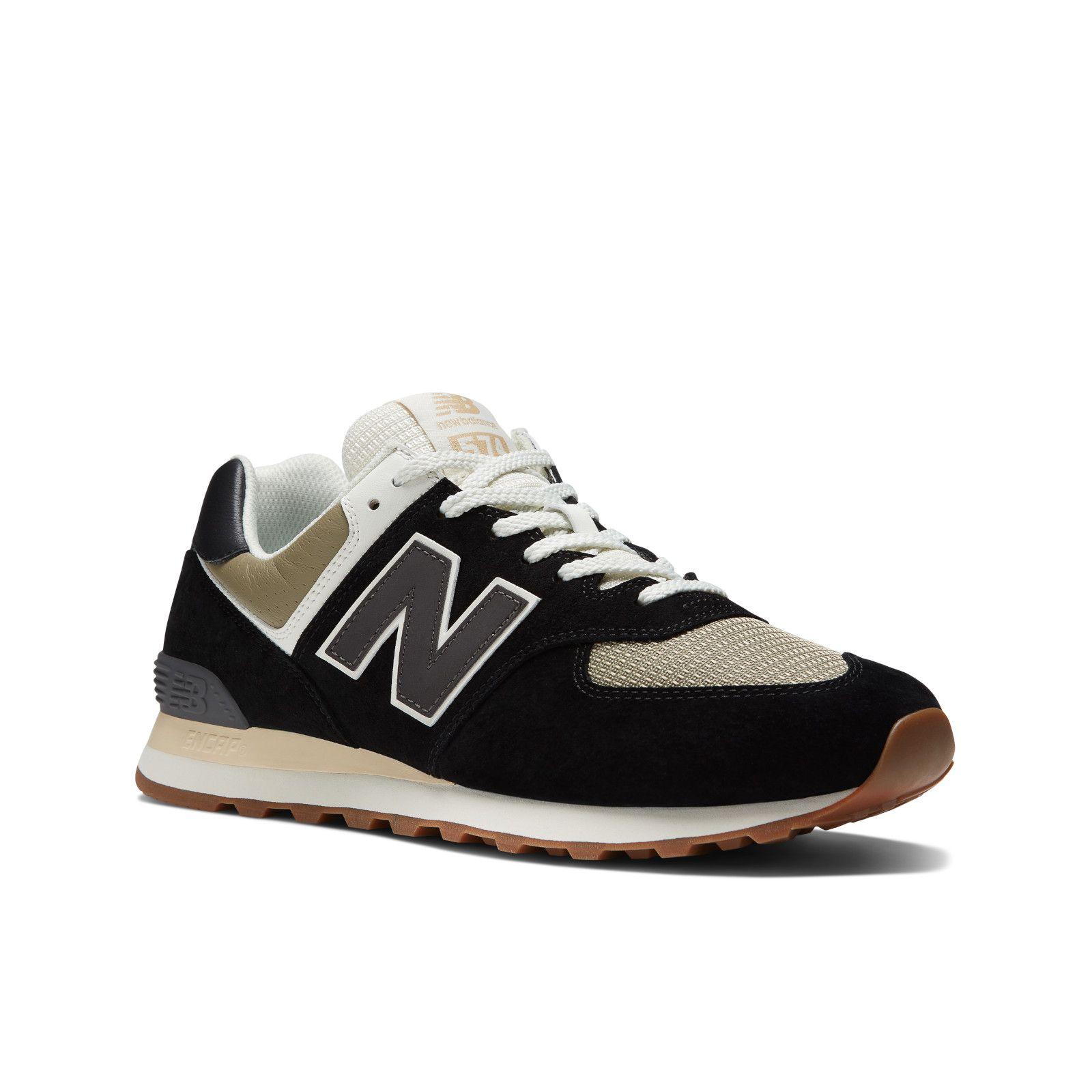 Zapatillas Hombre Lifestyle New Balance 574 Negro-2