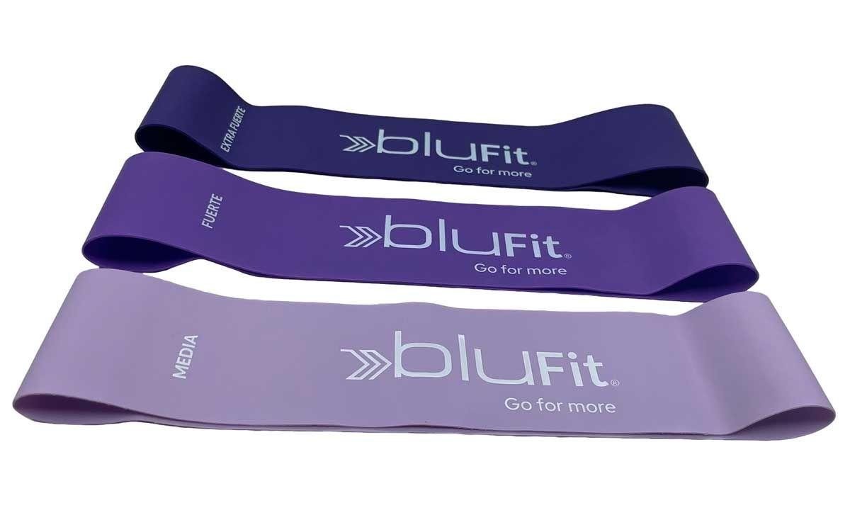 Set Bandas Elasticas Blu Fit loop morado-2