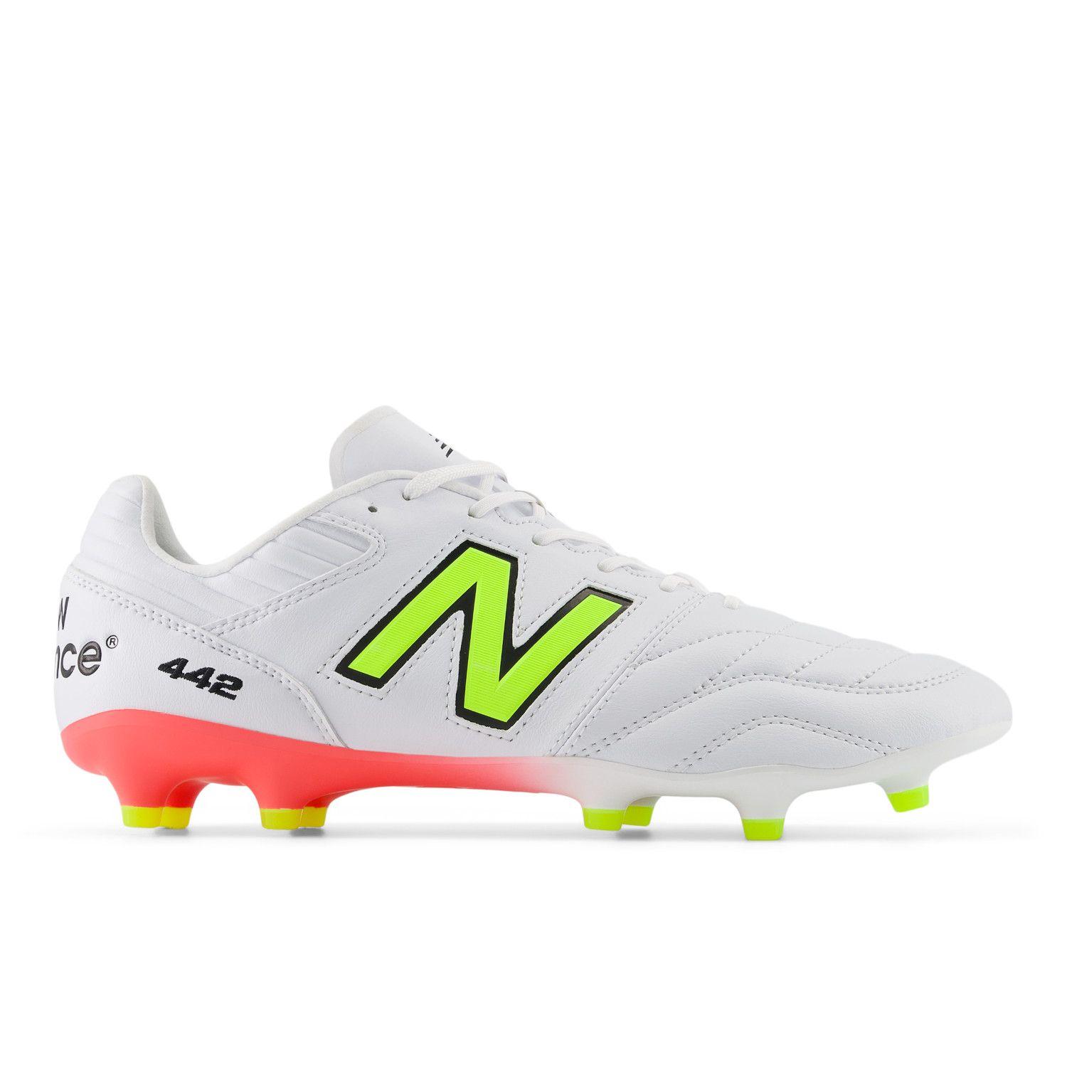 Zapatos Fútbol Hombre New Balance 442 Pro FG v2 Blancas-0