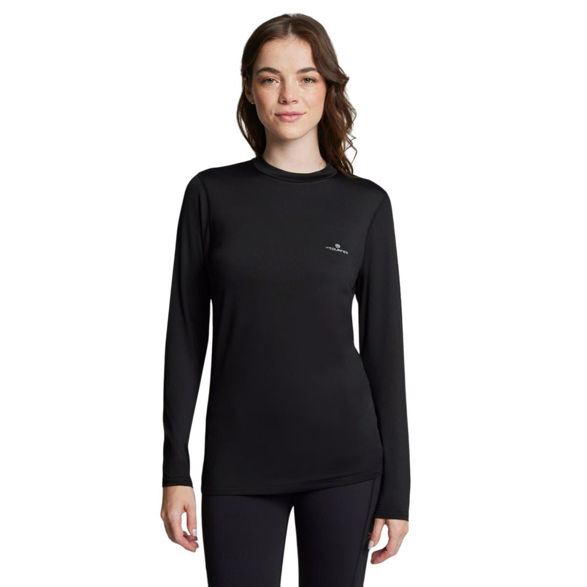 Primera Capa Outdoor Mujer La Tournee Negra-0