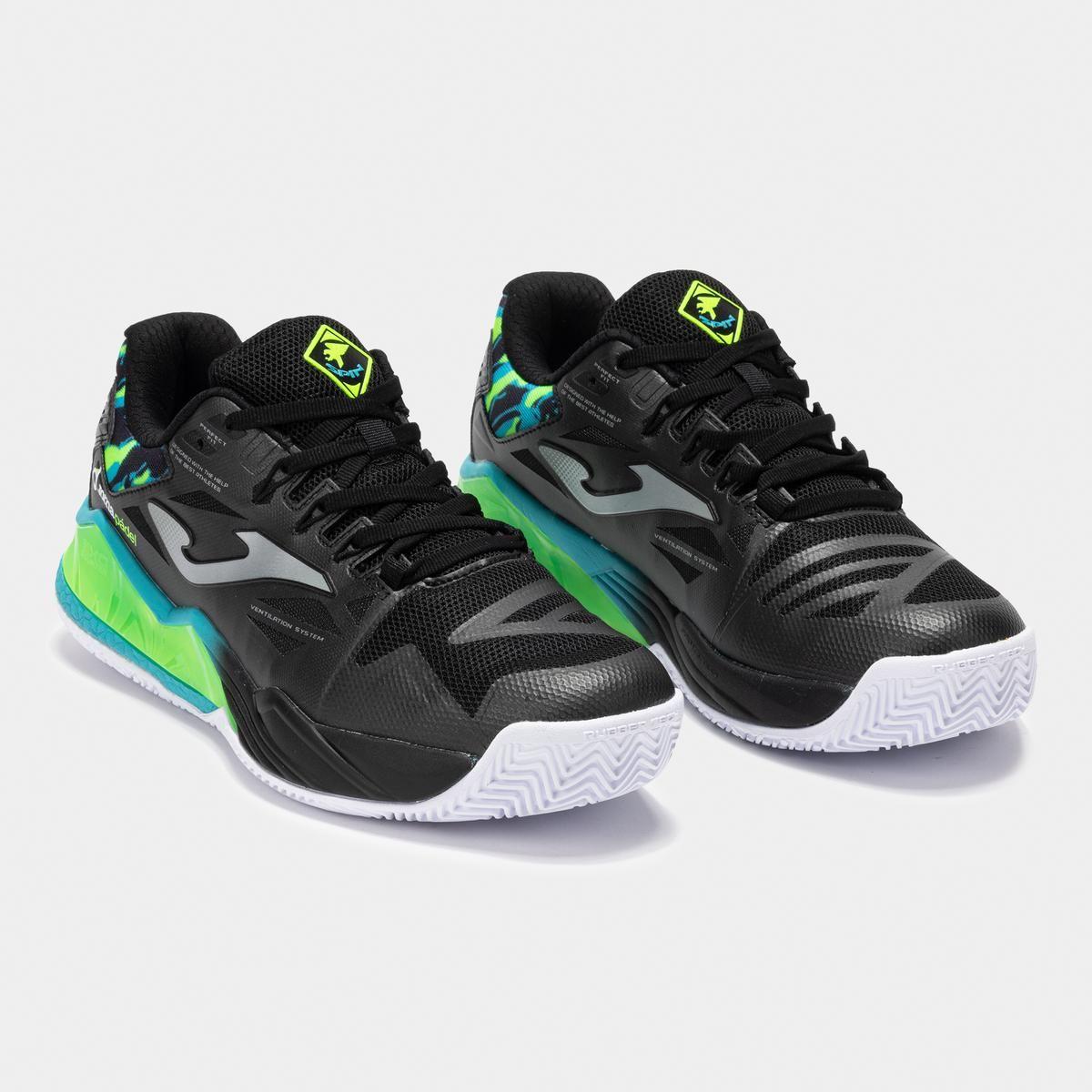 Zapatillas Pádel Hombre Joma Spin Negra-1