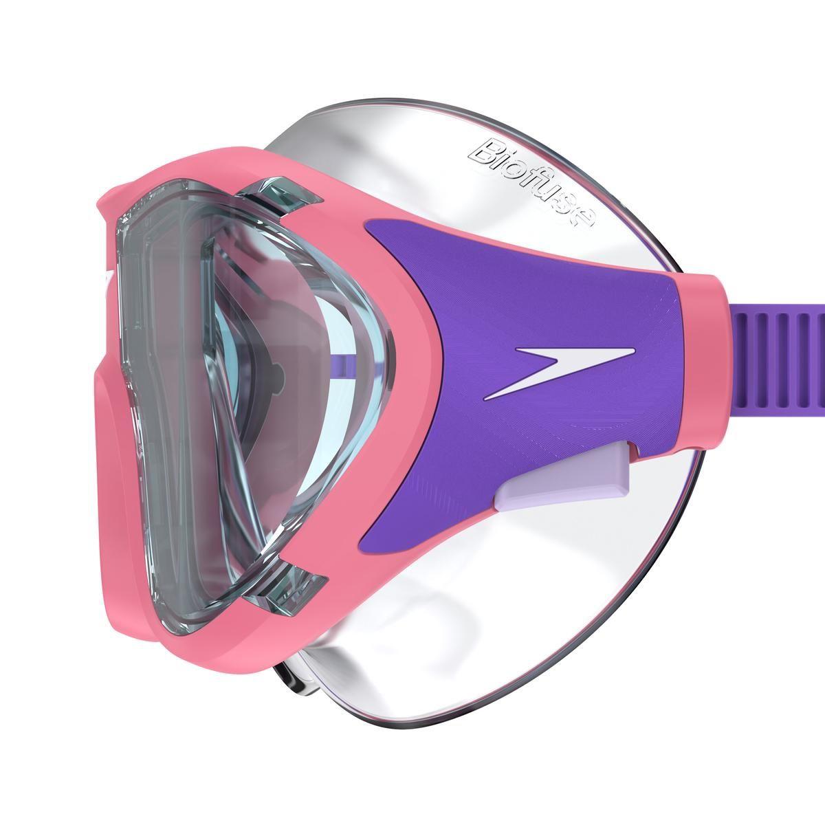 Anteojos Natación Junior Speedo Biofuse 2.0 Mask Rosado-2