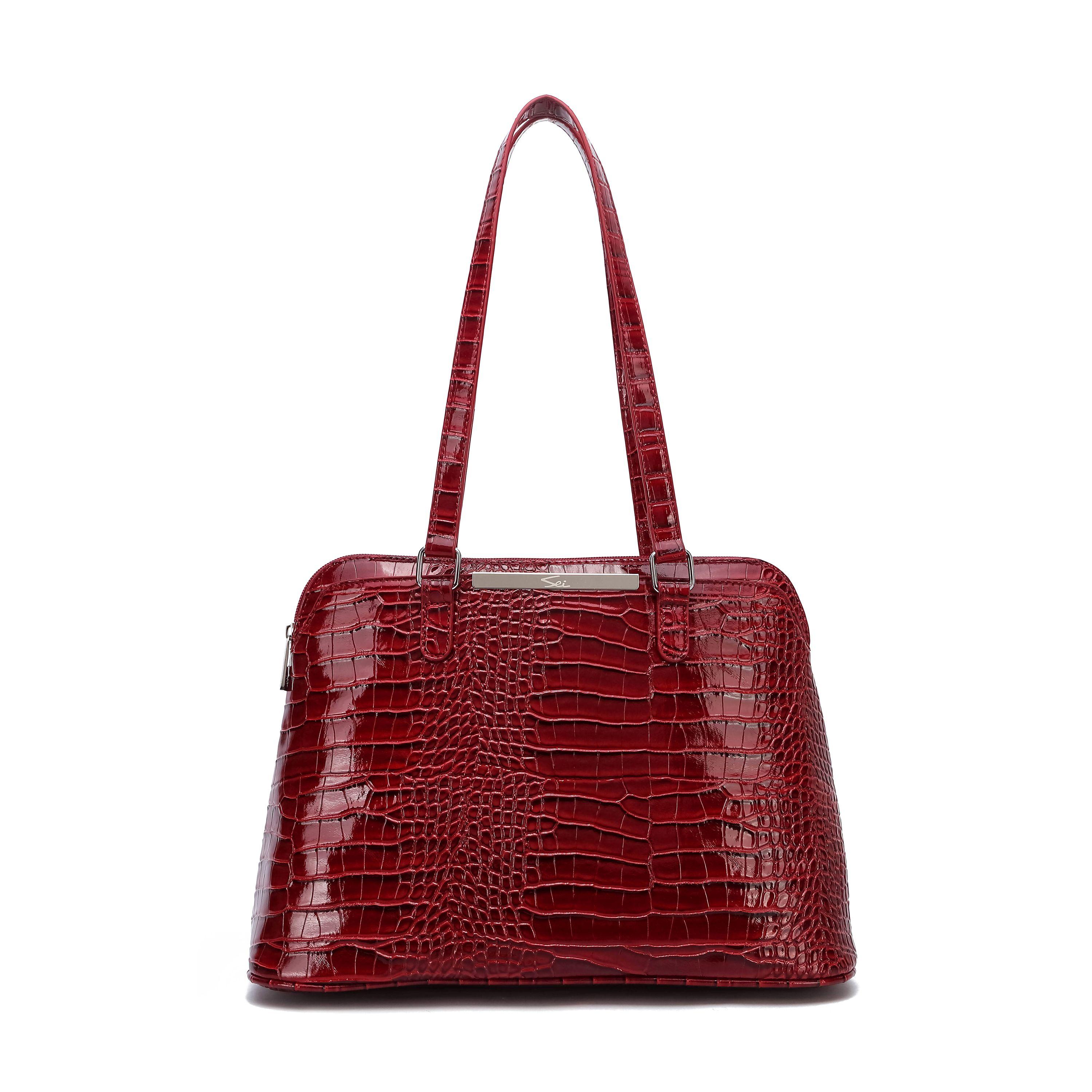 Cartera Croco Hydrangea Sei-0