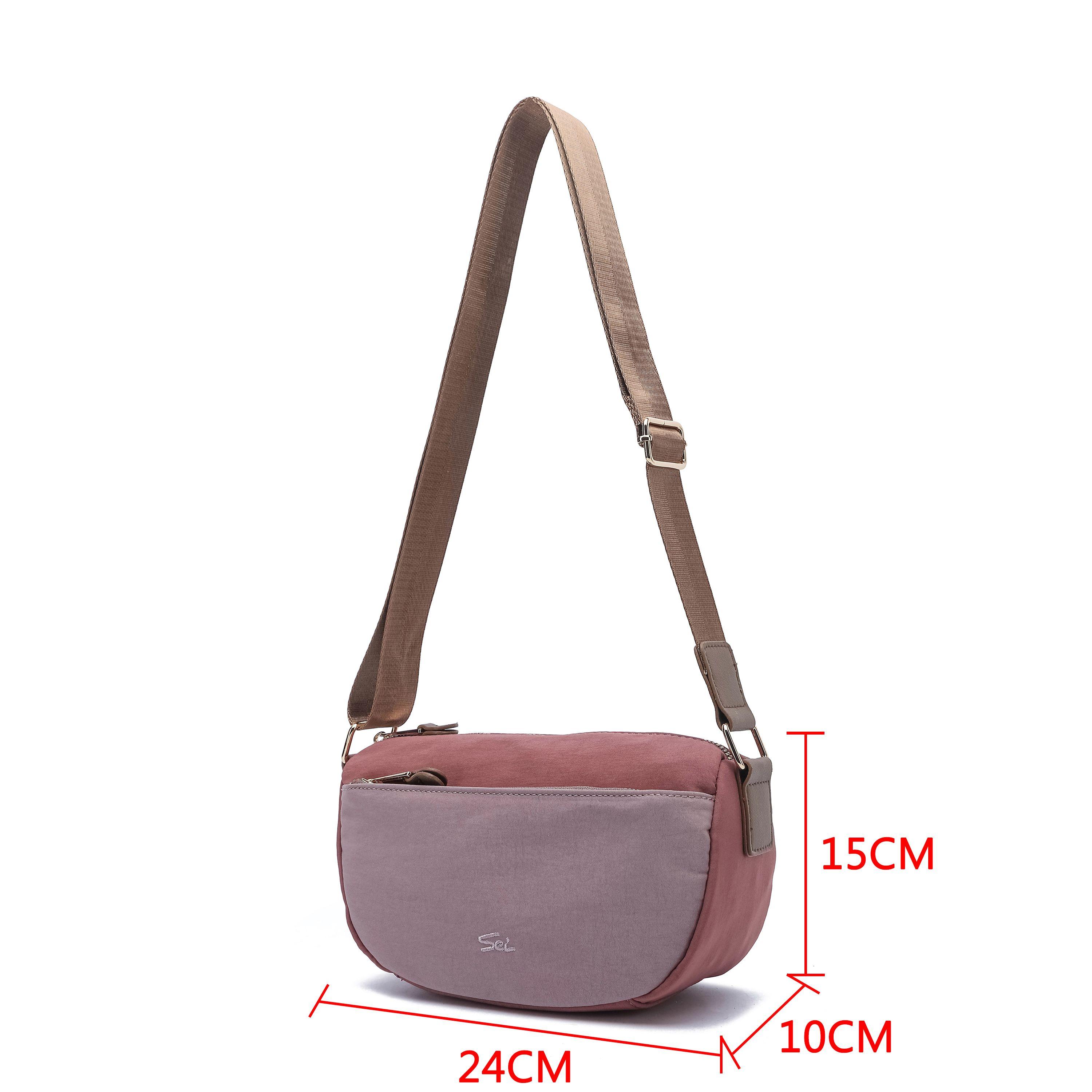 Bandolera Nylon Orchid Sei-3