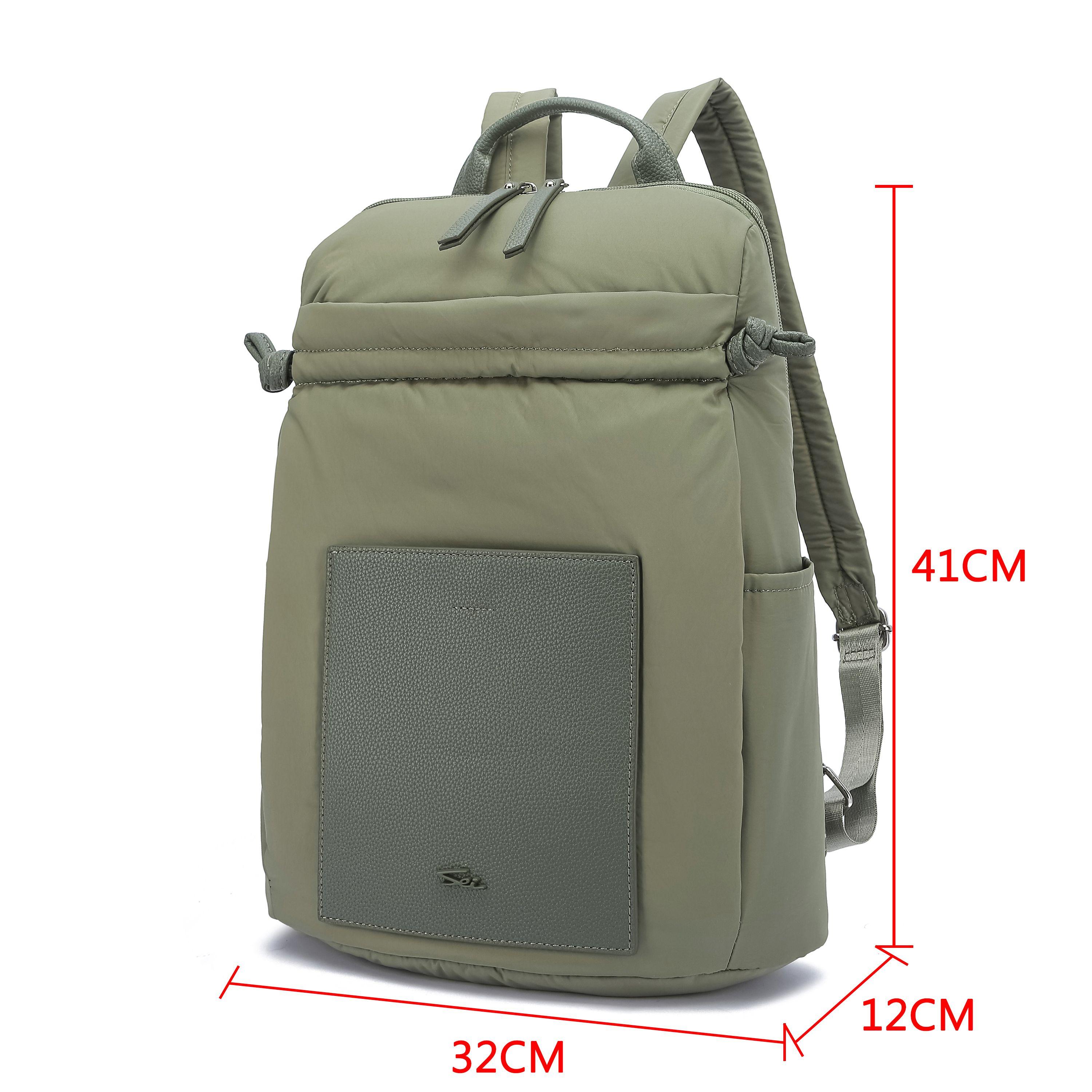 Mochila Porta Notebook Nylon Poinsettia Sei-3
