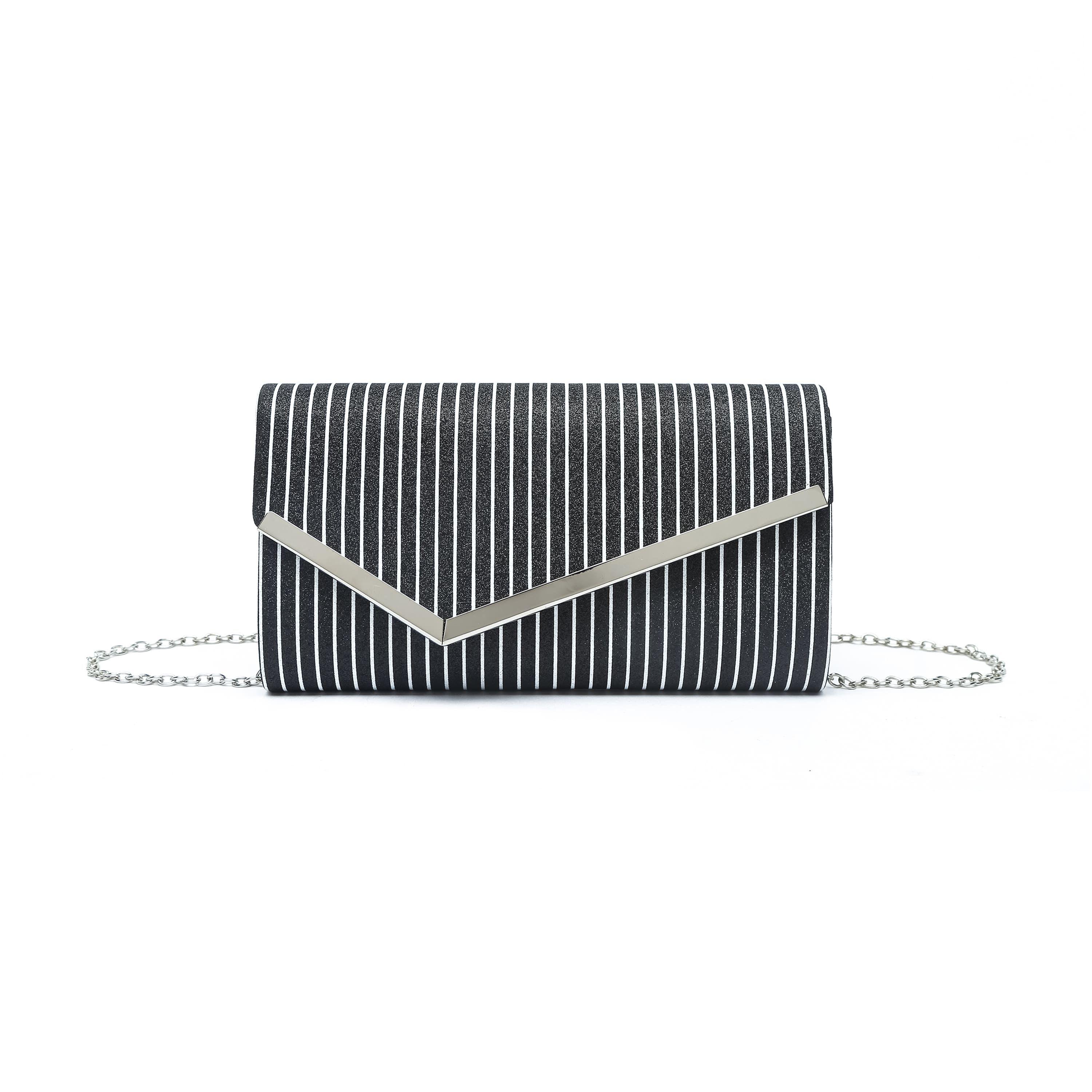Cartera Sei Berni Negro/Blanco-3