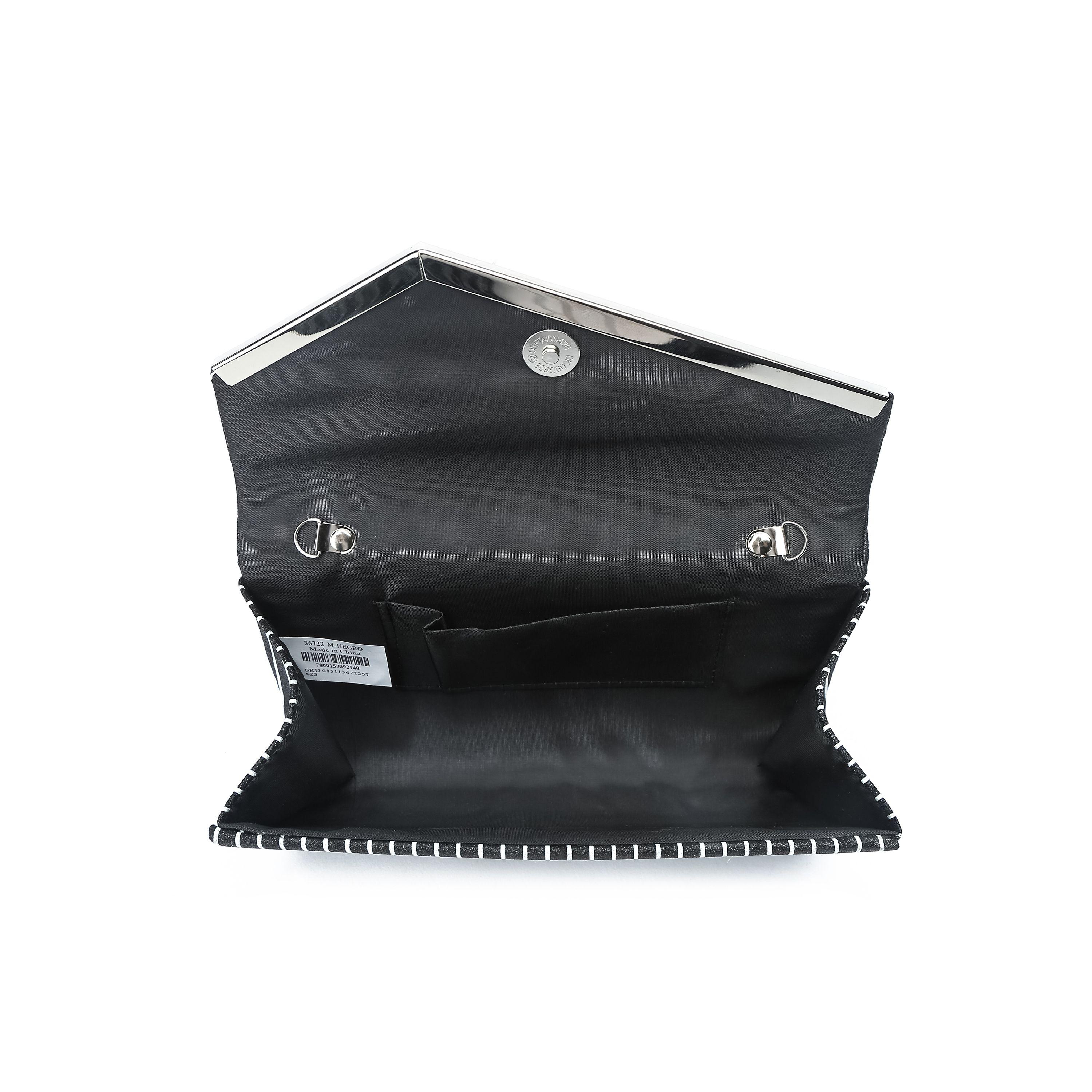 Cartera Sei Berni Negro/Blanco-2