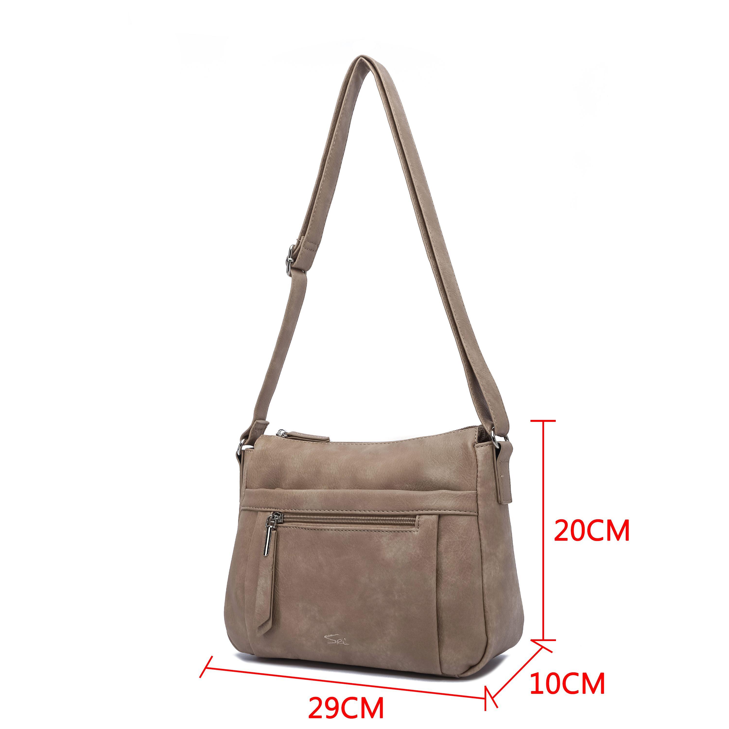 Bandolera Minimalista Canelo Sei-3