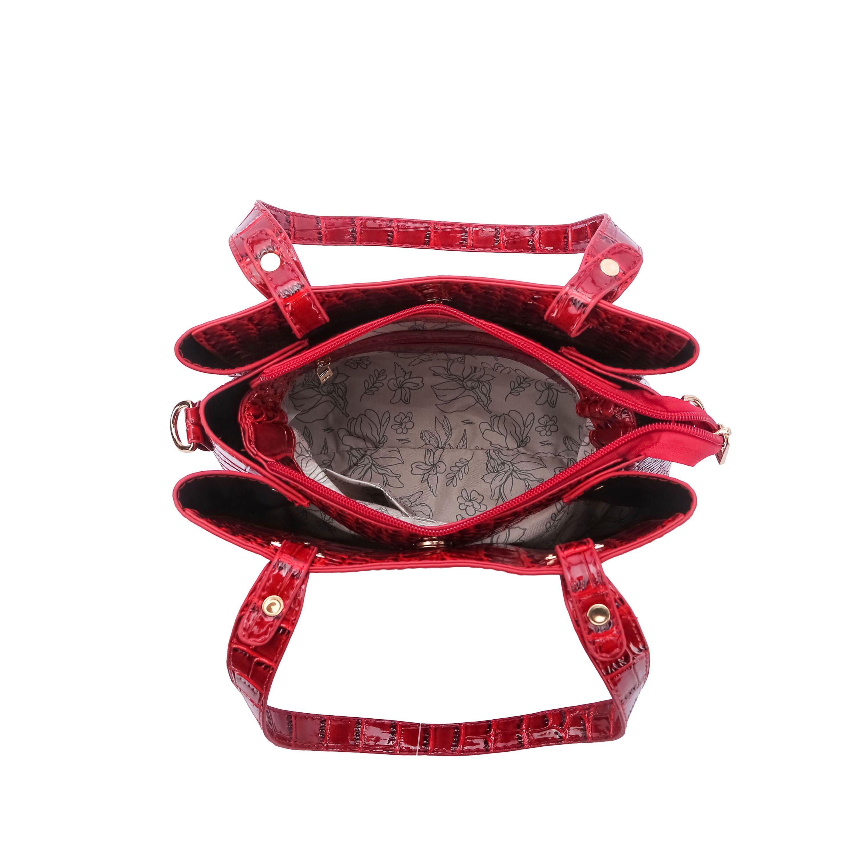 Cartera Croco Malva Sei-2