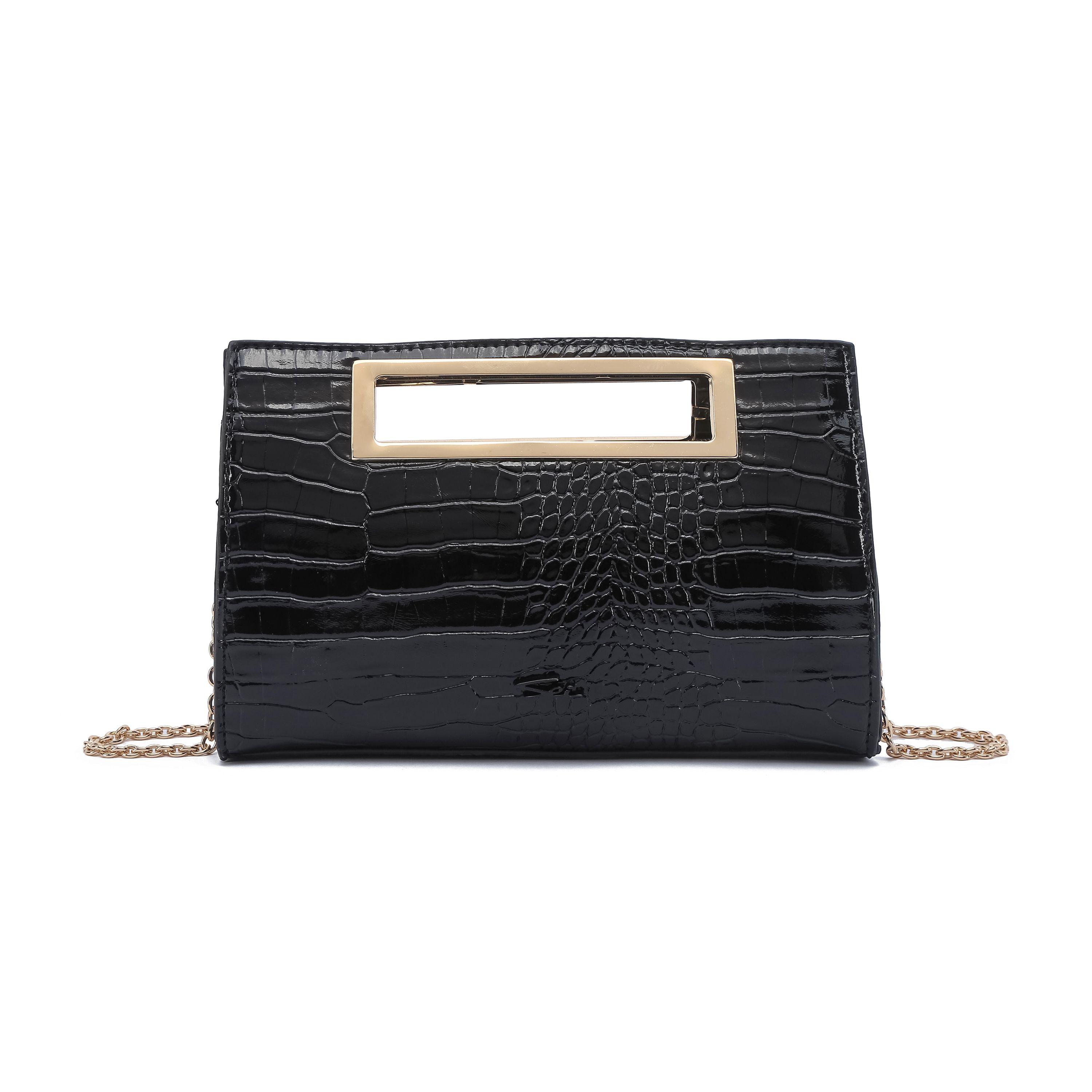 Cartera Croco Peonía Sei-0