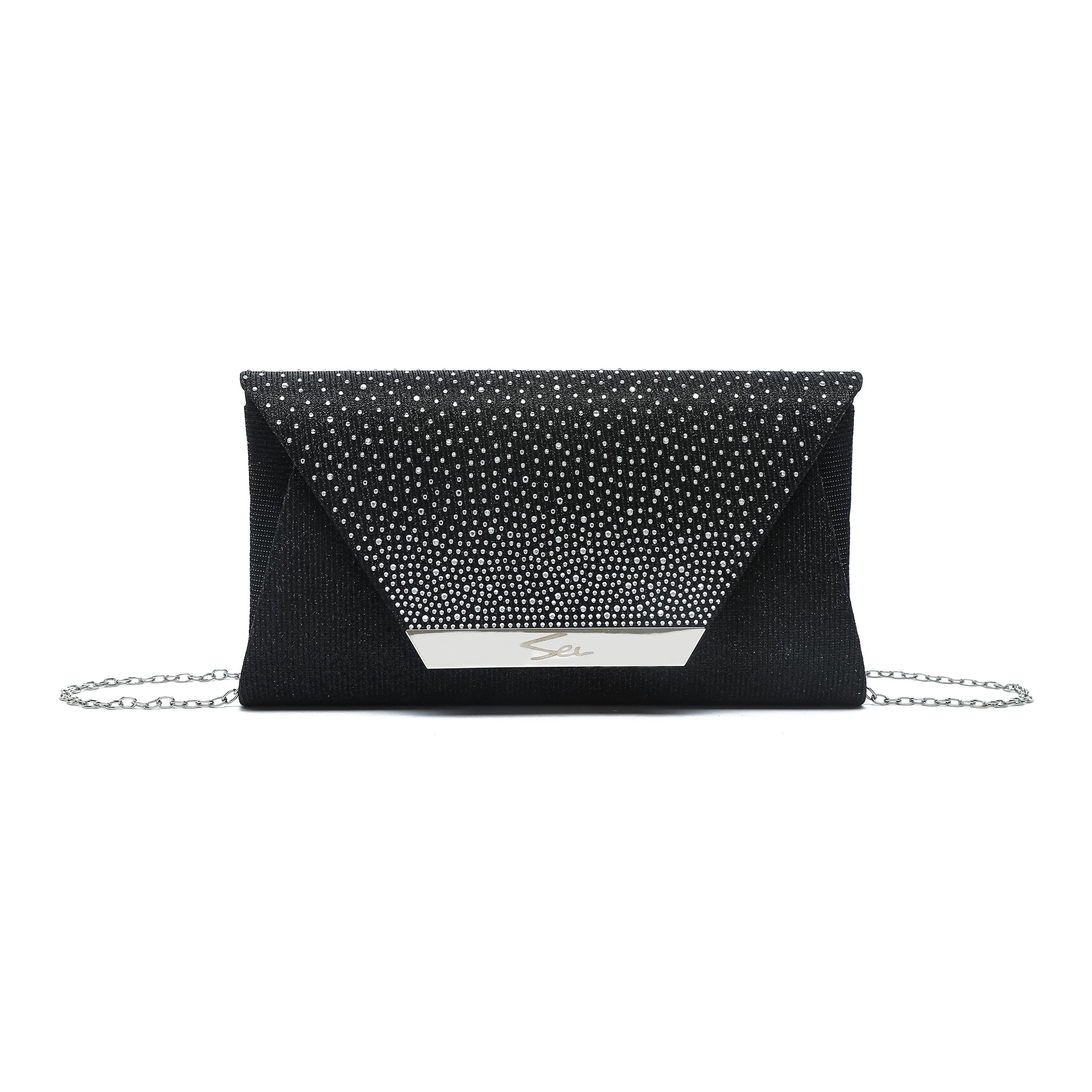 Cartera Sei Bella Negro-3