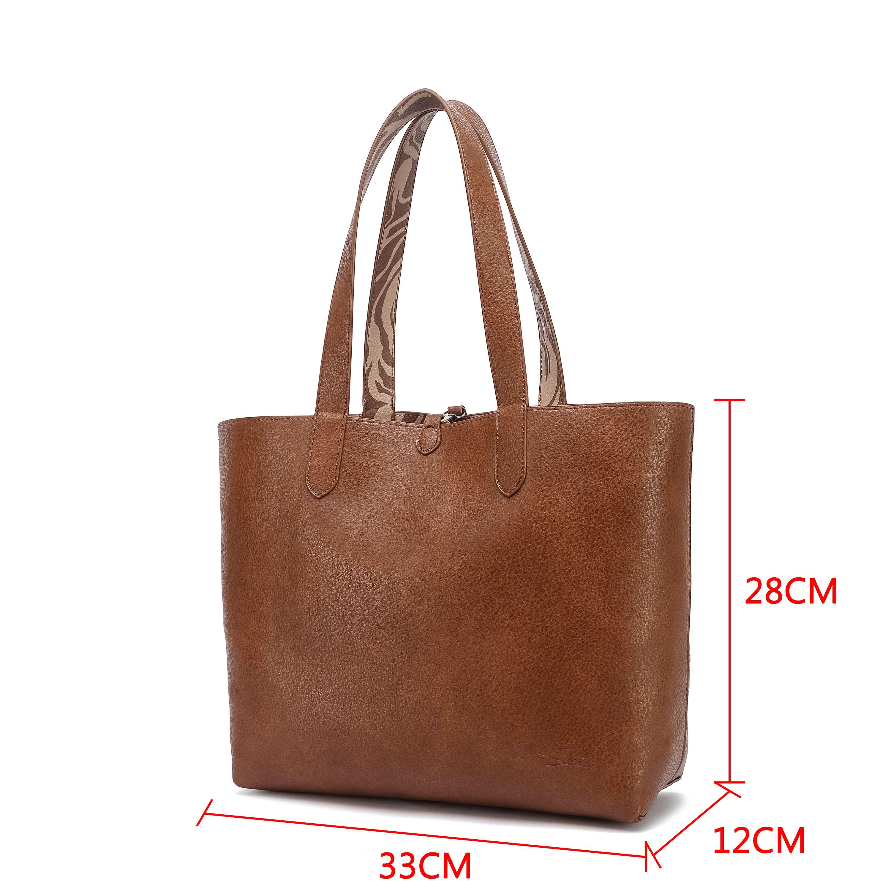Cartera Tote Reversible Sei Lyon-3