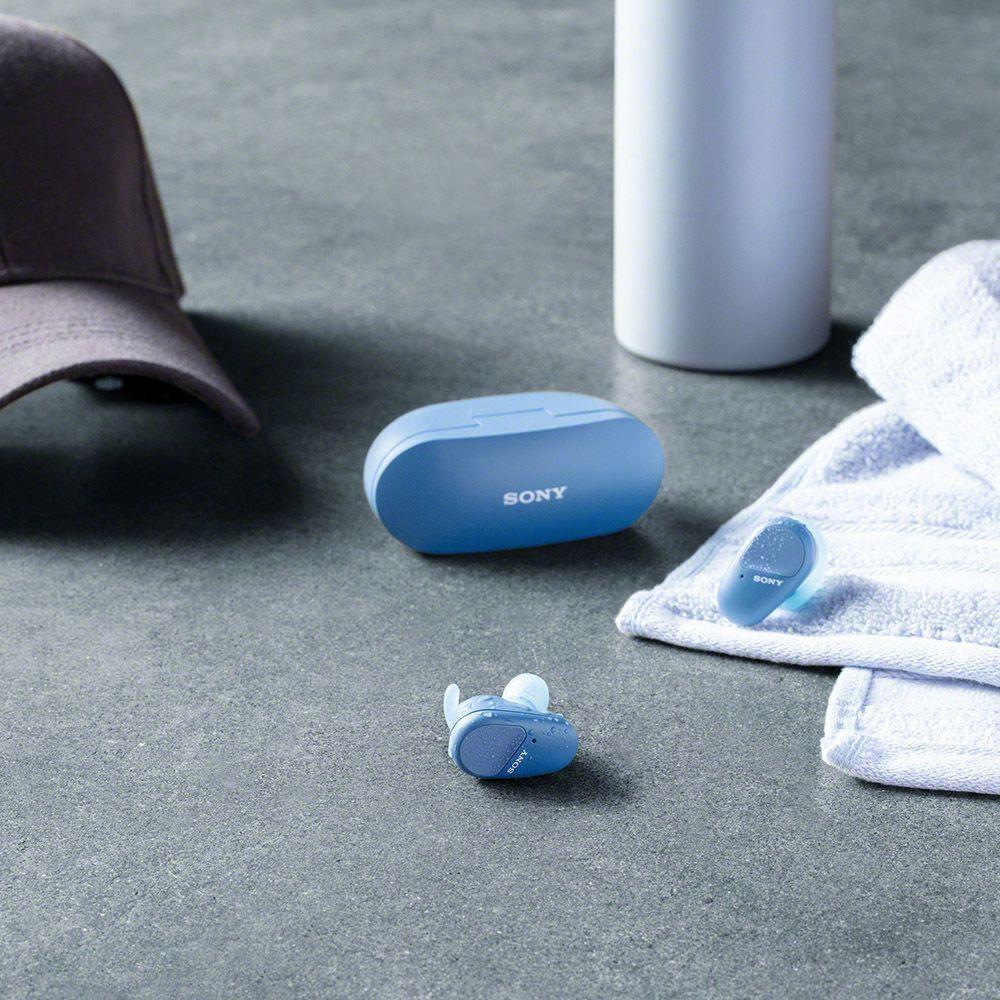 Audífonos Bluetooth WF-SP800N Azul-6