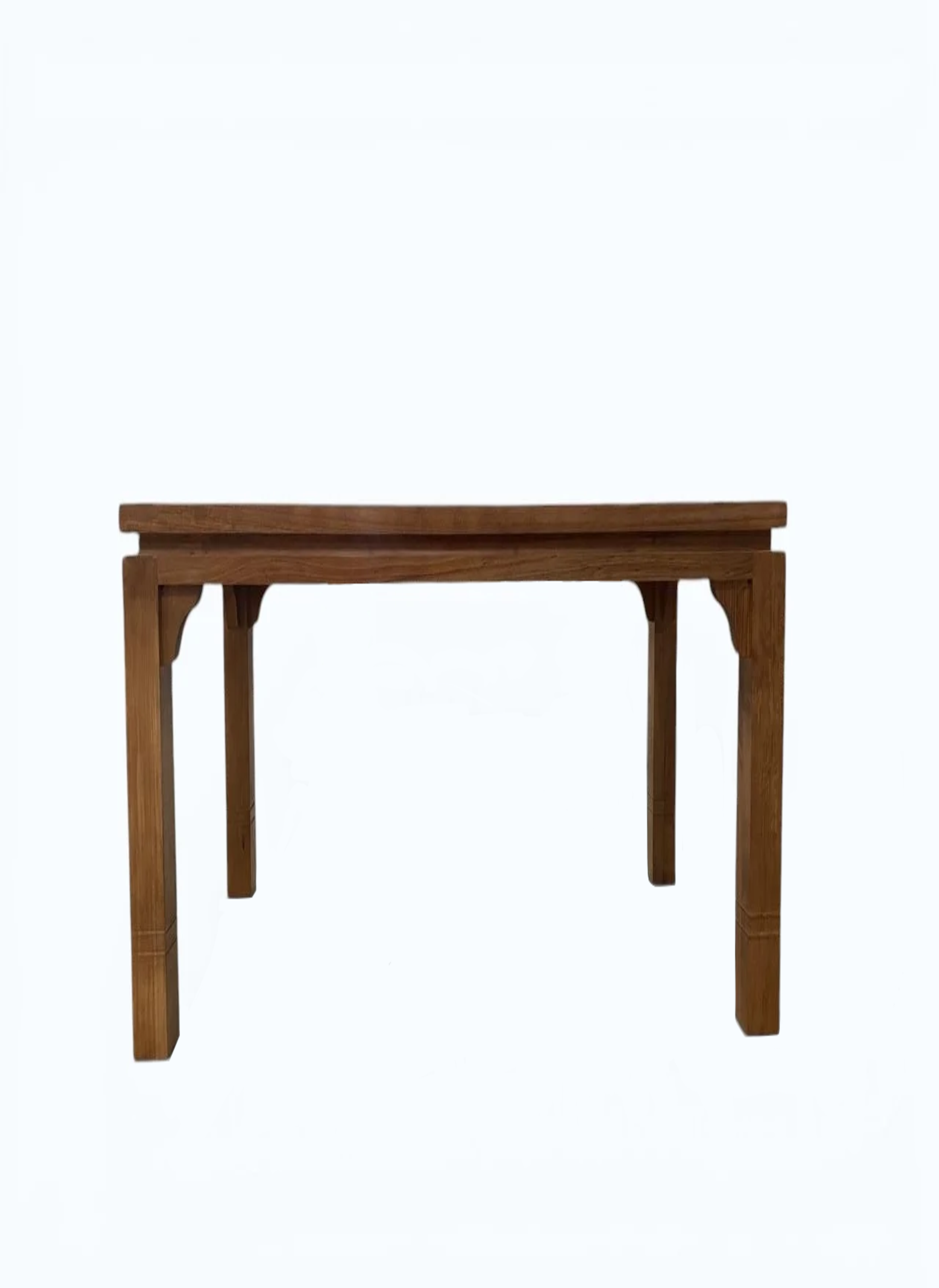 Comedor Branson 6 Sillas Madera Pino Color Miel Tapiz Celeste-2