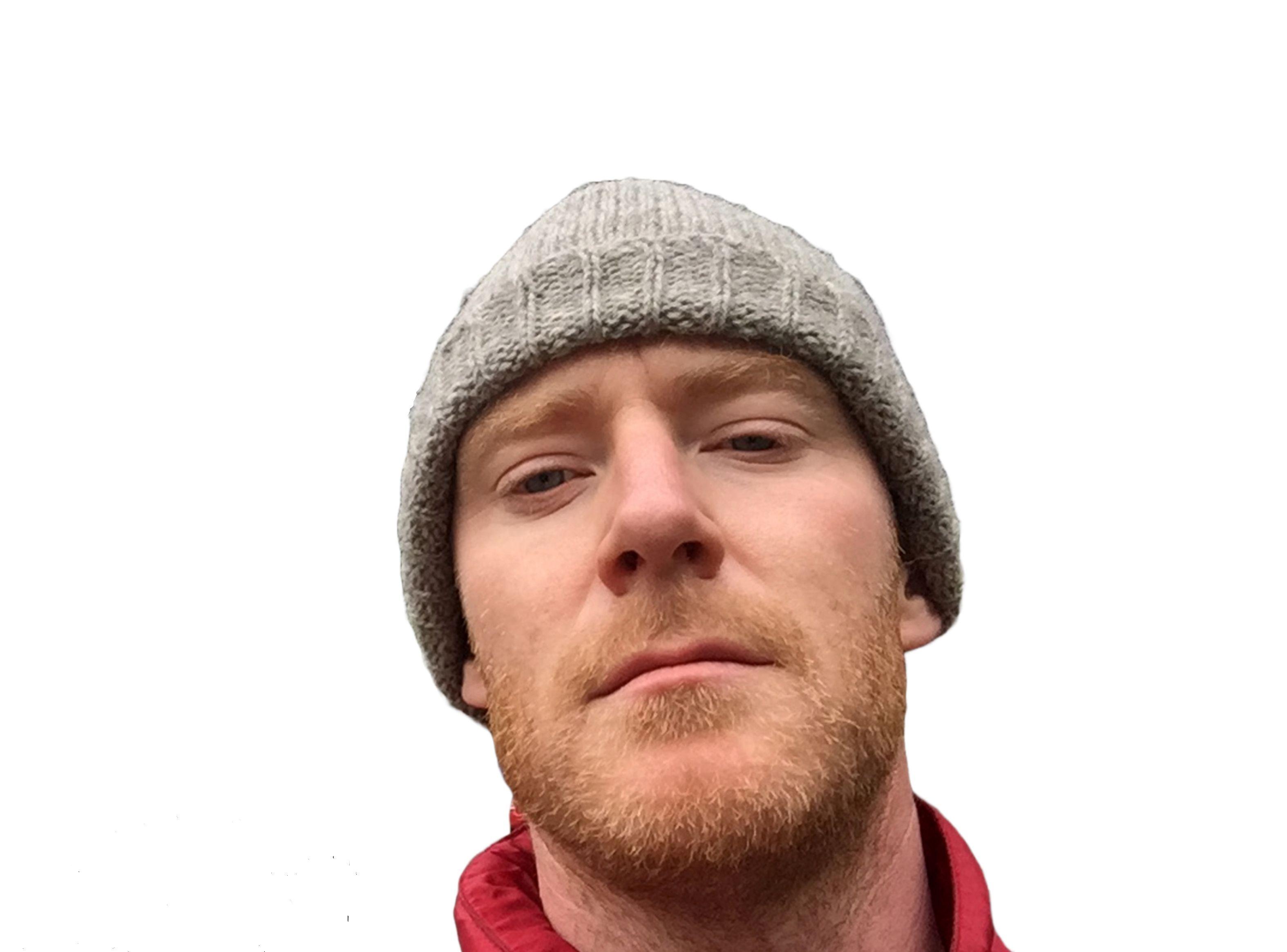 Gorro Beanie Fisherman Plomo De Lana Alpaca Chilena 100%-2