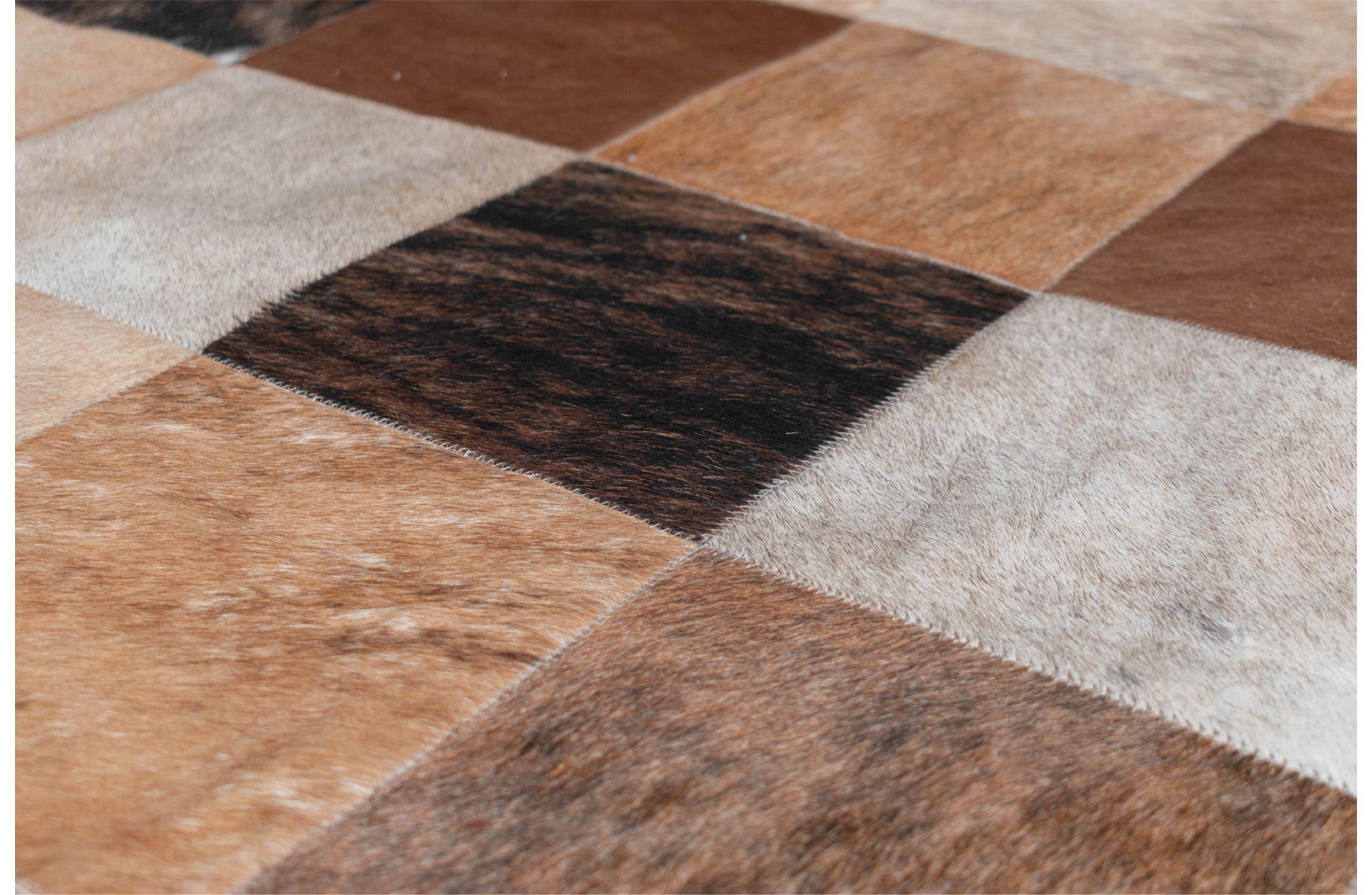 Alfombra Cuero Moo 160x220 cm Mod Serrana-1