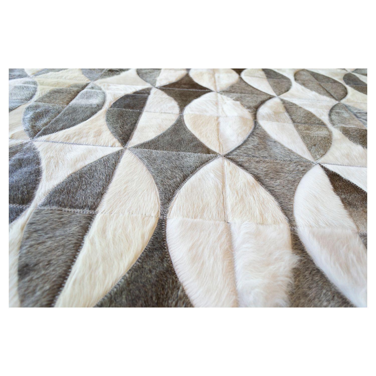 Alfombra Cuero Moo 160x220 cm Mod Nelore-1