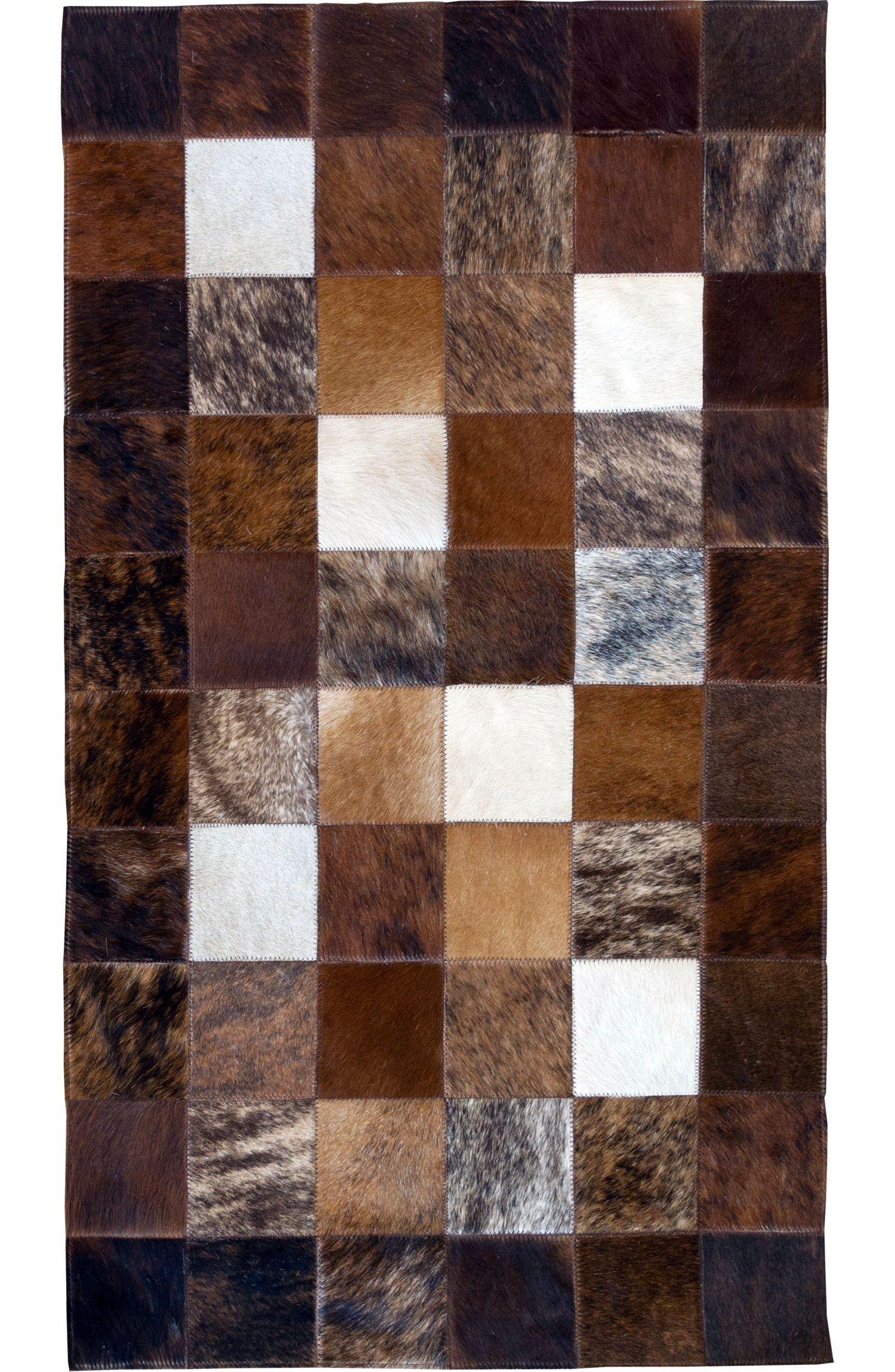 Bajada de Cama Cuero Moo 60x100 cm Mod Serranita-0