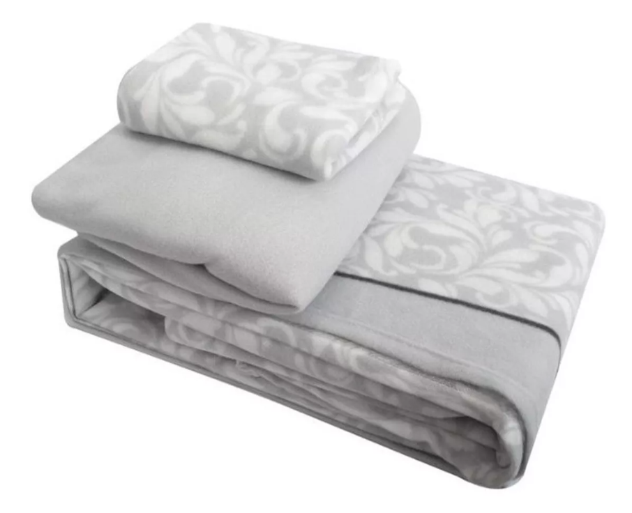 Sabanas Polar Diseños 1.5 Plazas PONZA GRIS- S0099A -0