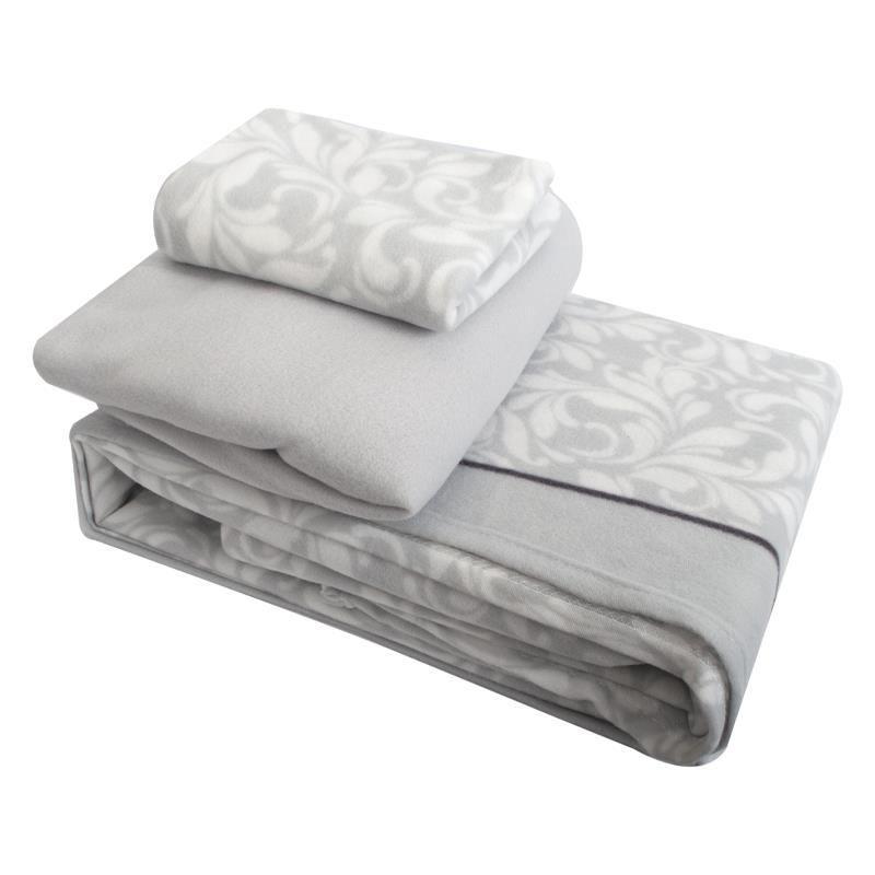 Sabanas Polar Diseños 2 Plazas Ponza Gris - S0131A-2