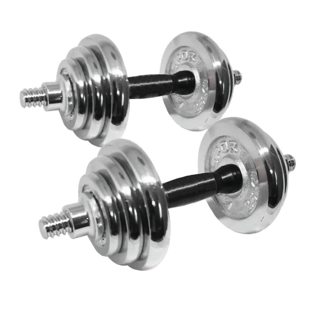 SET MALETA MANCUERNAS 20 KG CROMADA-6